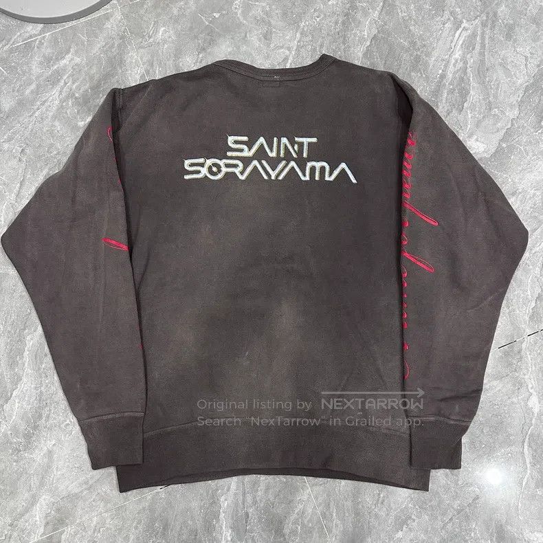 Saint Michael Saint Michael The black and gray water wash of the empty m Size US L / EU 52-54 / 3 - 2 Thumbnail