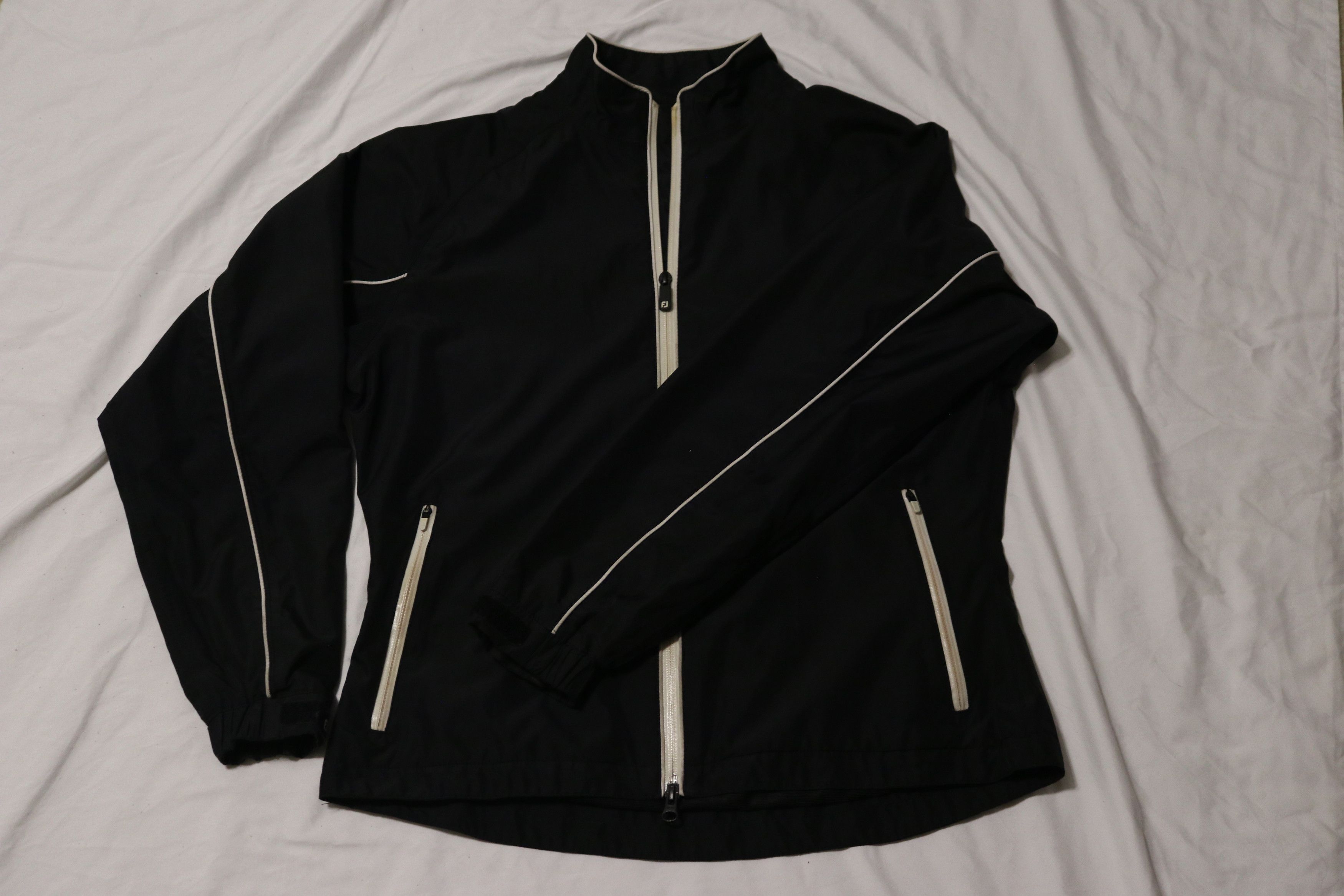 image of Vintage Footjoy Jacket Womens Medium in Black