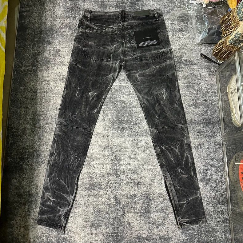 Fear of God Fear of God Black water corrugated jeans Size US 33 - 6 Thumbnail