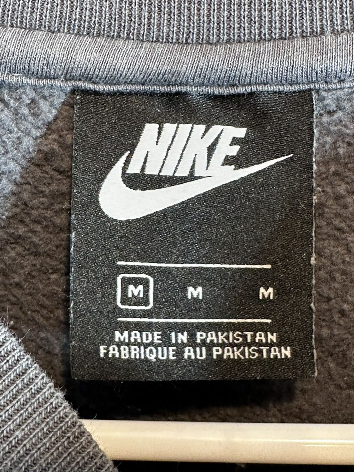 Nike Nike Sportswear Grey Pullover Crewneck Sweatshirt Medium Size US M / EU 48-50 / 2 - 3 Thumbnail