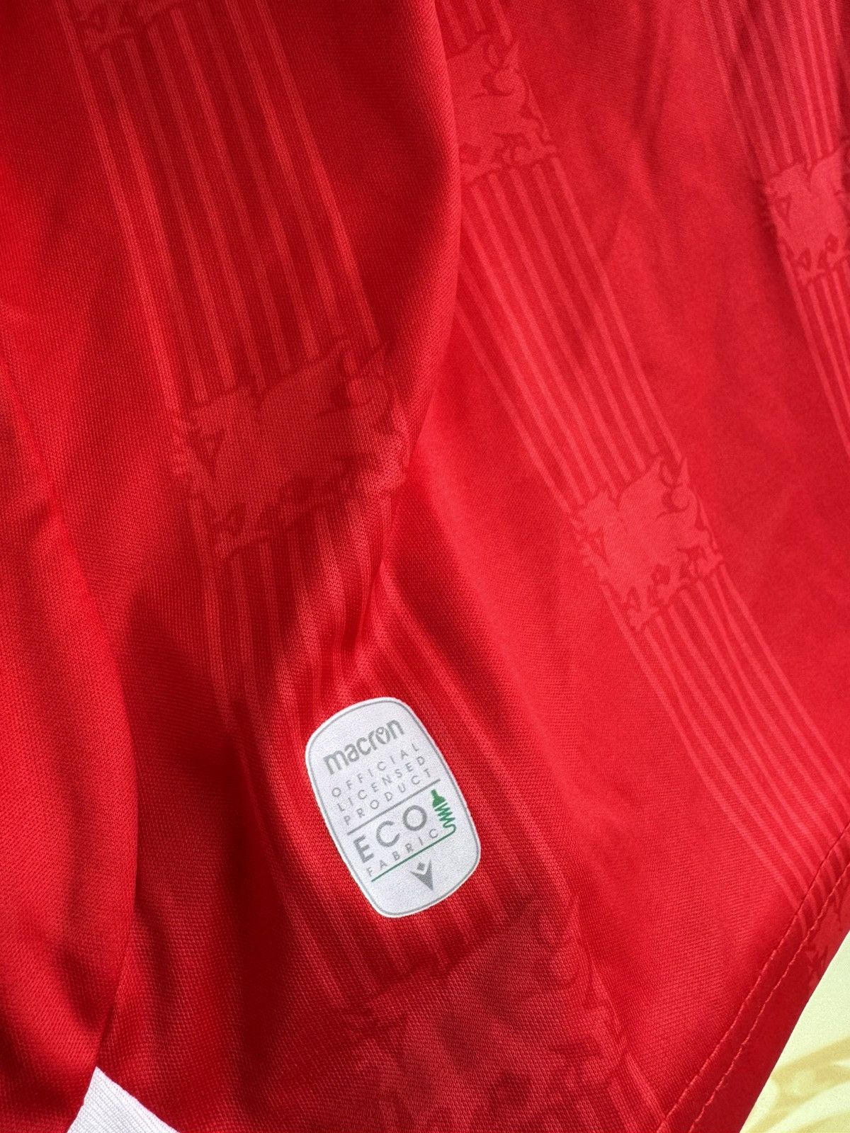 Macron Davies #7 Wrexham 2023-2024 Home Soccer Jersey Football Kit Size US L / EU 52-54 / 3 - 11 Thumbnail