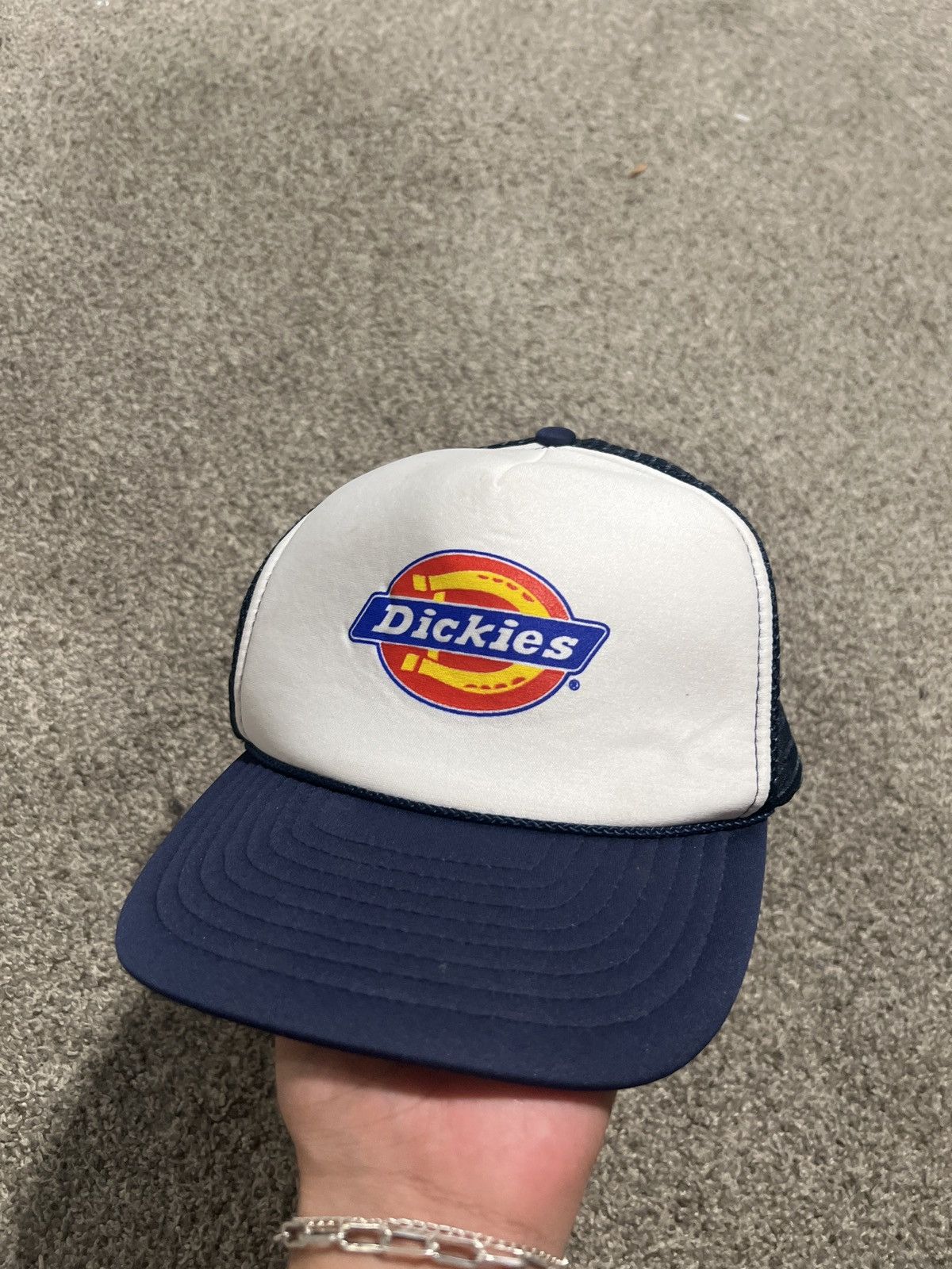 Dickies × Vintage Vintage Dickies Big Logo Trucker Hat Size ONE SIZE - 6 Thumbnail