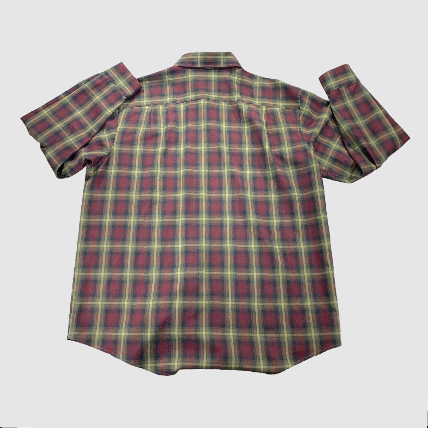 Pendleton VINTAGE Pendleton Shirt Mens XL Sir Pendleton Worsted Wool Plaid Button-Down *FLAW* Size US XL / EU 56 / 4 - 3 Thumbnail