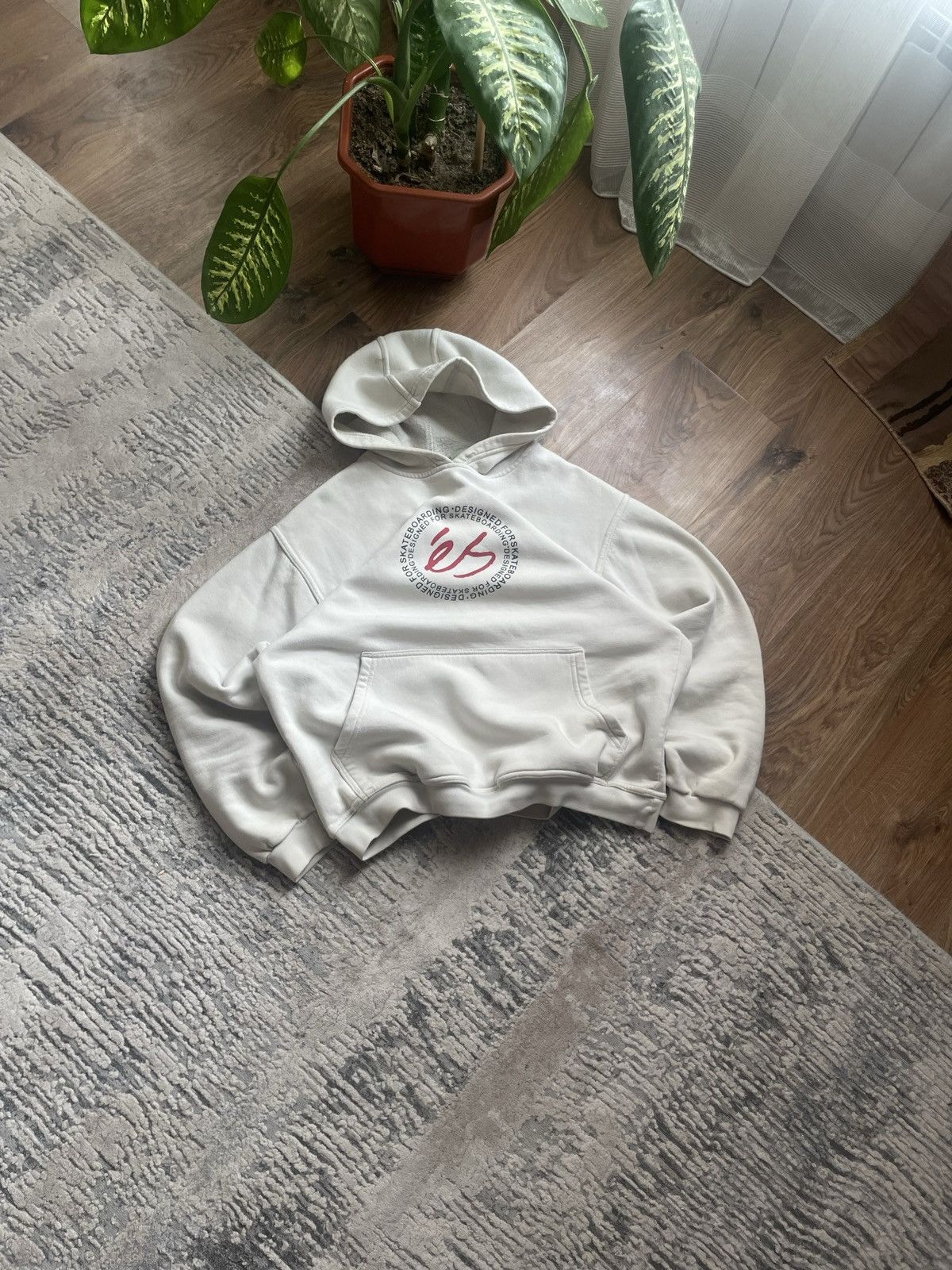 Vintage Es skateboarding vintage hoodie Size US L / EU 52-54 / 3 - 1 Thumbnail