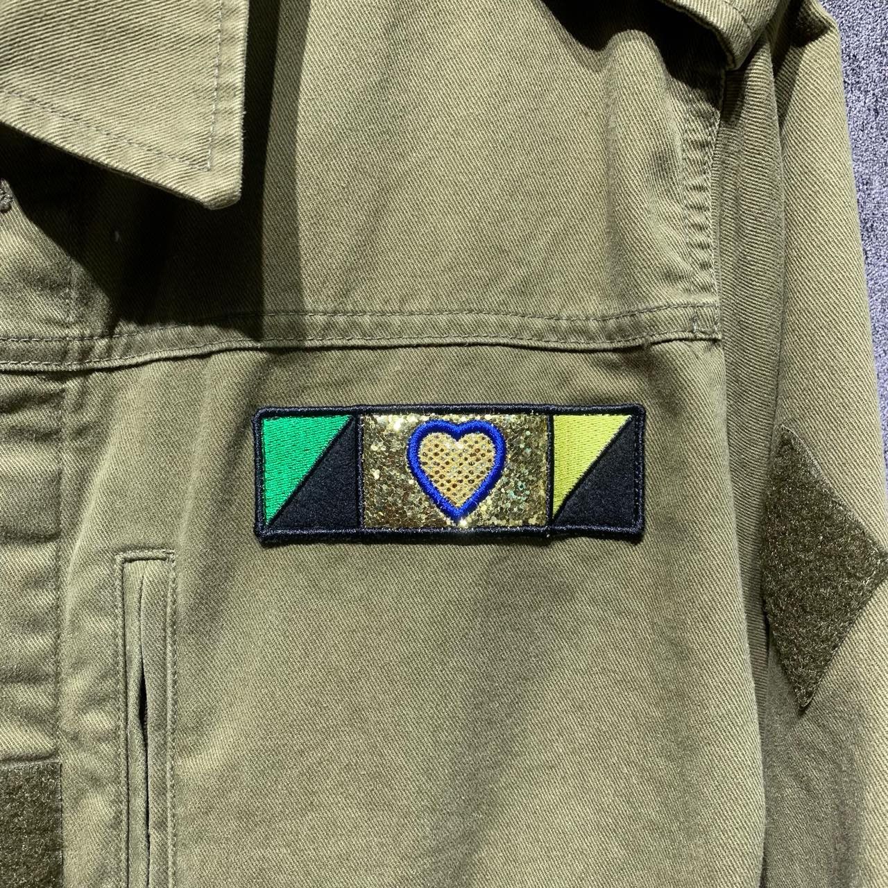Saint Laurent Paris Saint laurent size 38 Shark Army Green Jacket 2501-Nextarro Size US M / EU 48-50 / 2 - 3 Thumbnail
