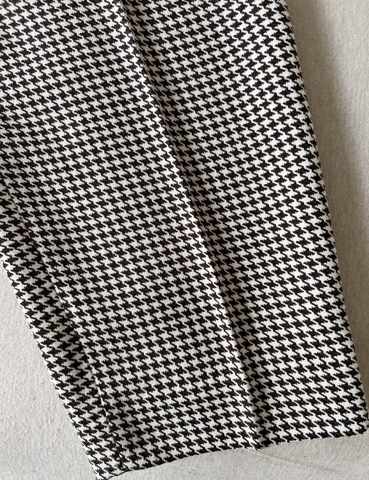 Asos Cool dark-brown houndstooth pants Size US 32 / EU 48 - 2 Thumbnail