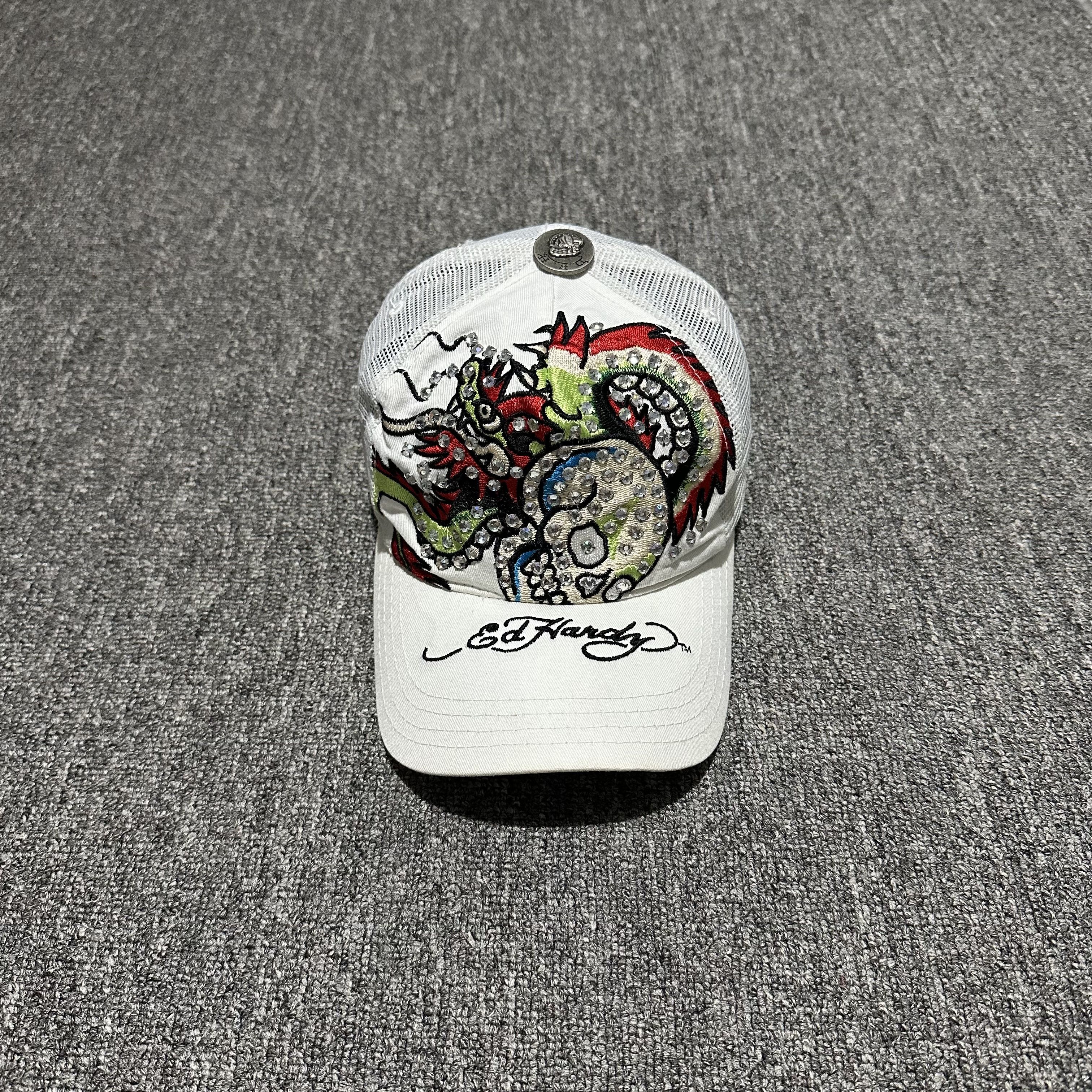 Ed Hardy Ed Hardy Trucker Hats Size ONE SIZE - 1 Thumbnail