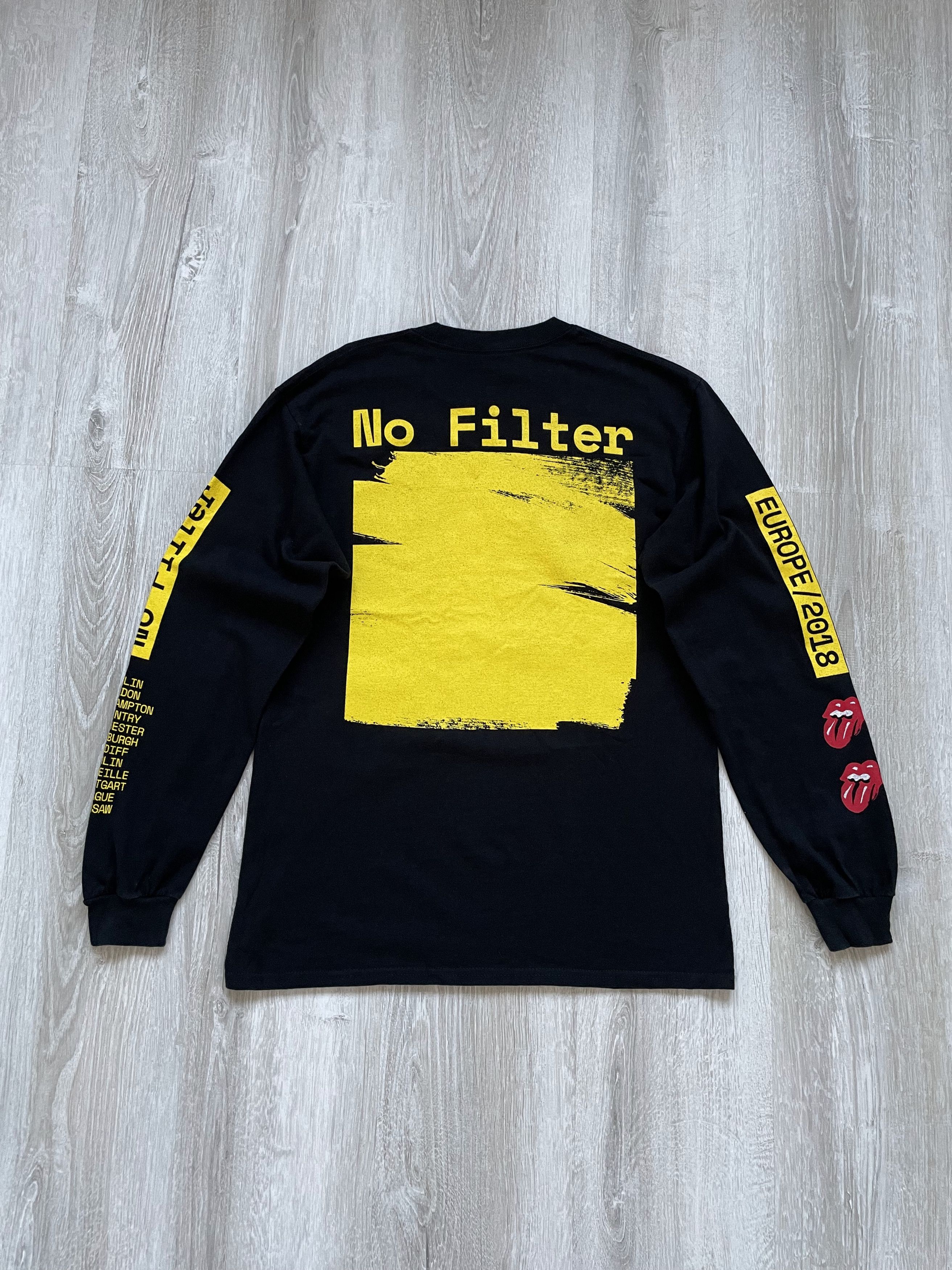 Other The Rolling Stones No Filter Brush Stroke LS Long Sleeve Size US M / EU 48-50 / 2 - 5 Thumbnail