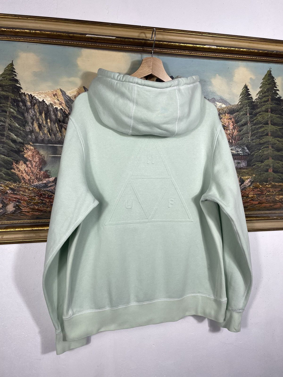 Huf × Vintage Huf Baggy Oversize Hoodie Sweatshirt Hiphop Swag Streetwear Size US M / EU 48-50 / 2 - 9 Thumbnail