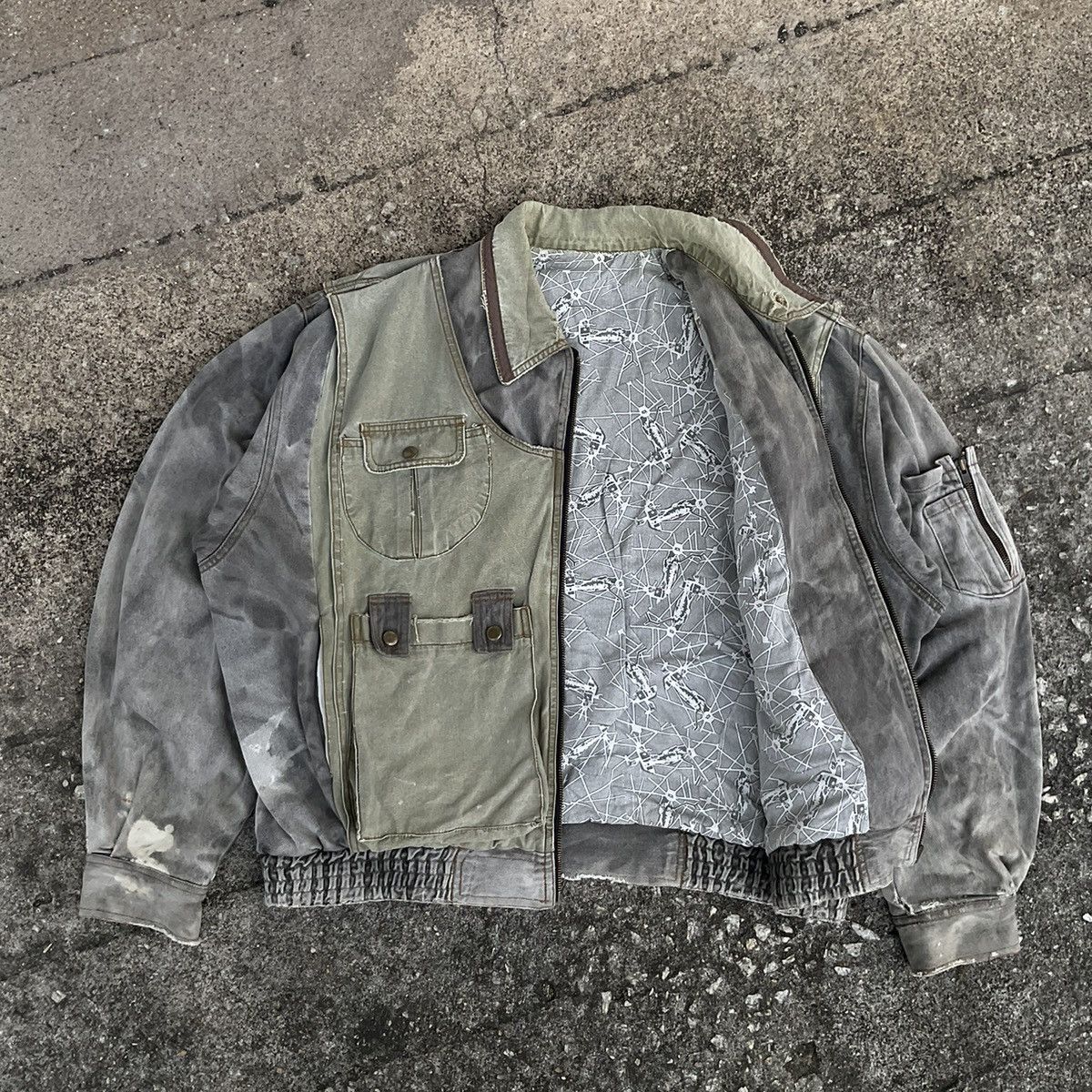 Designer × Japanese Brand Unknown brand bomber jacket nice detail 💥 Size US XXL / EU 58 / 5 - 6 Thumbnail