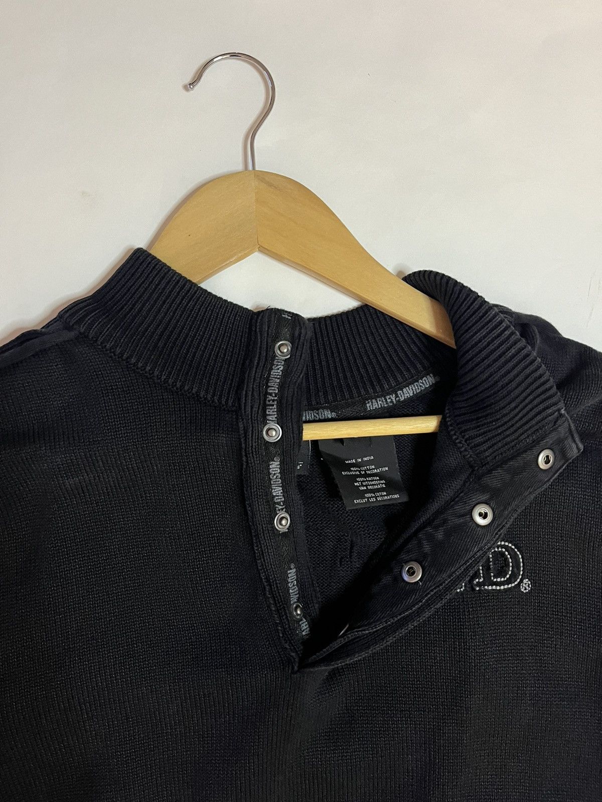 Vintage Vintage Harley Davidson Sweater eagle Size US L / EU 52-54 / 3 - 5 Thumbnail