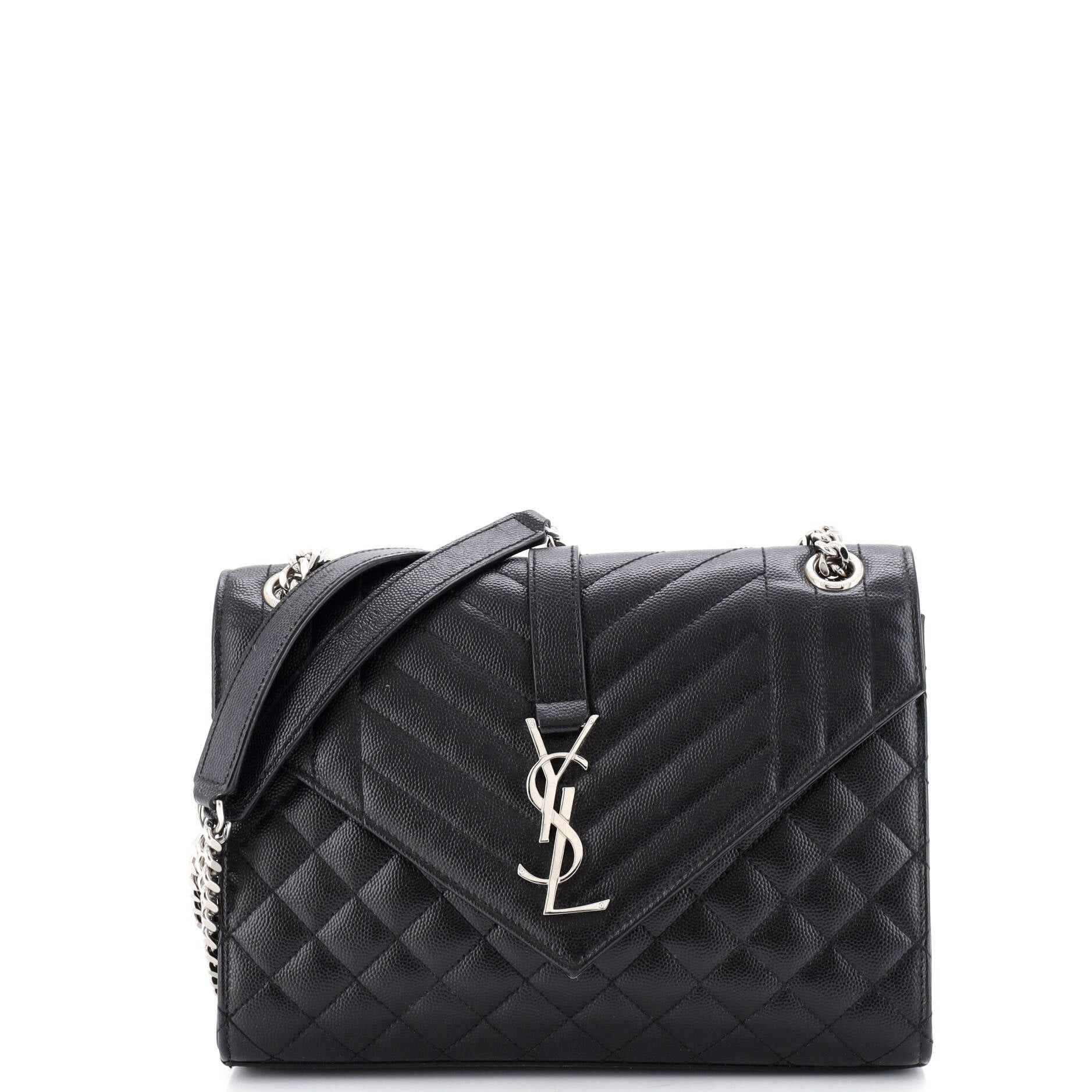 Saint Laurent Paris Classic Monogram Envelope Satchel Size ONE SIZE - 1 Thumbnail