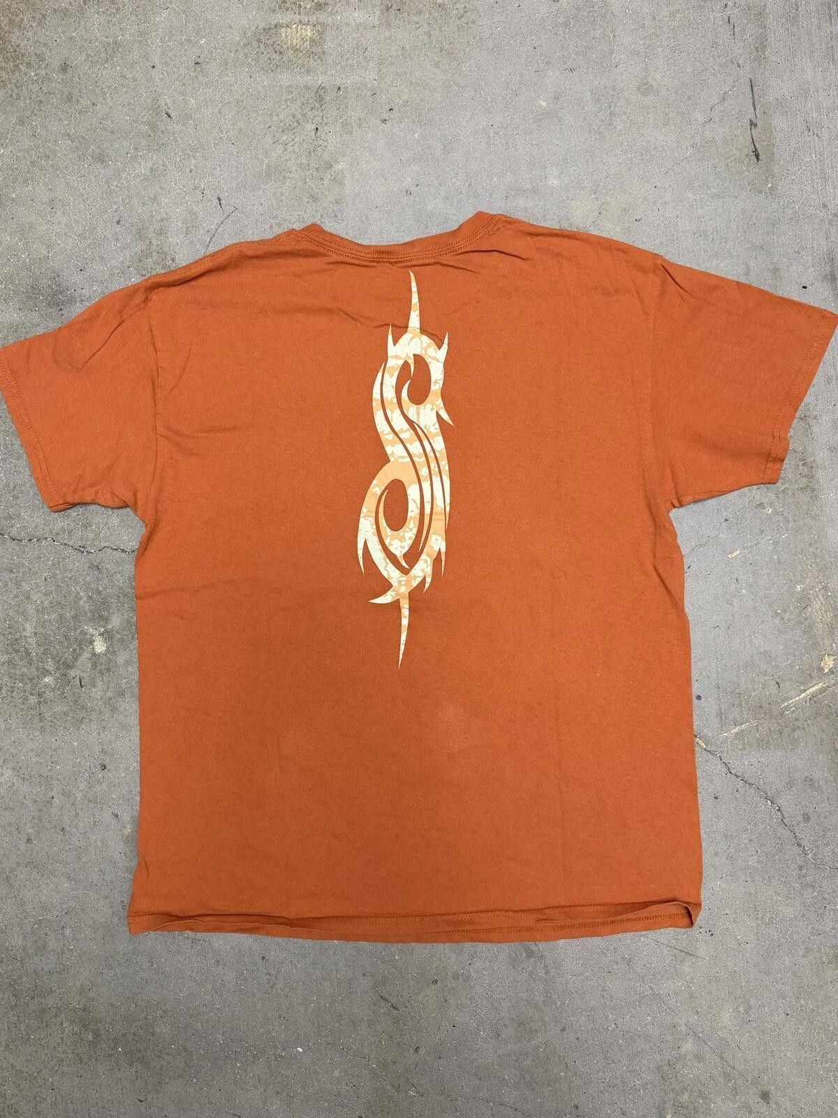 Other Burnt Orange Slipknot Maggot design T-Shirt Size US XL / EU 56 / 4 - 4 Thumbnail
