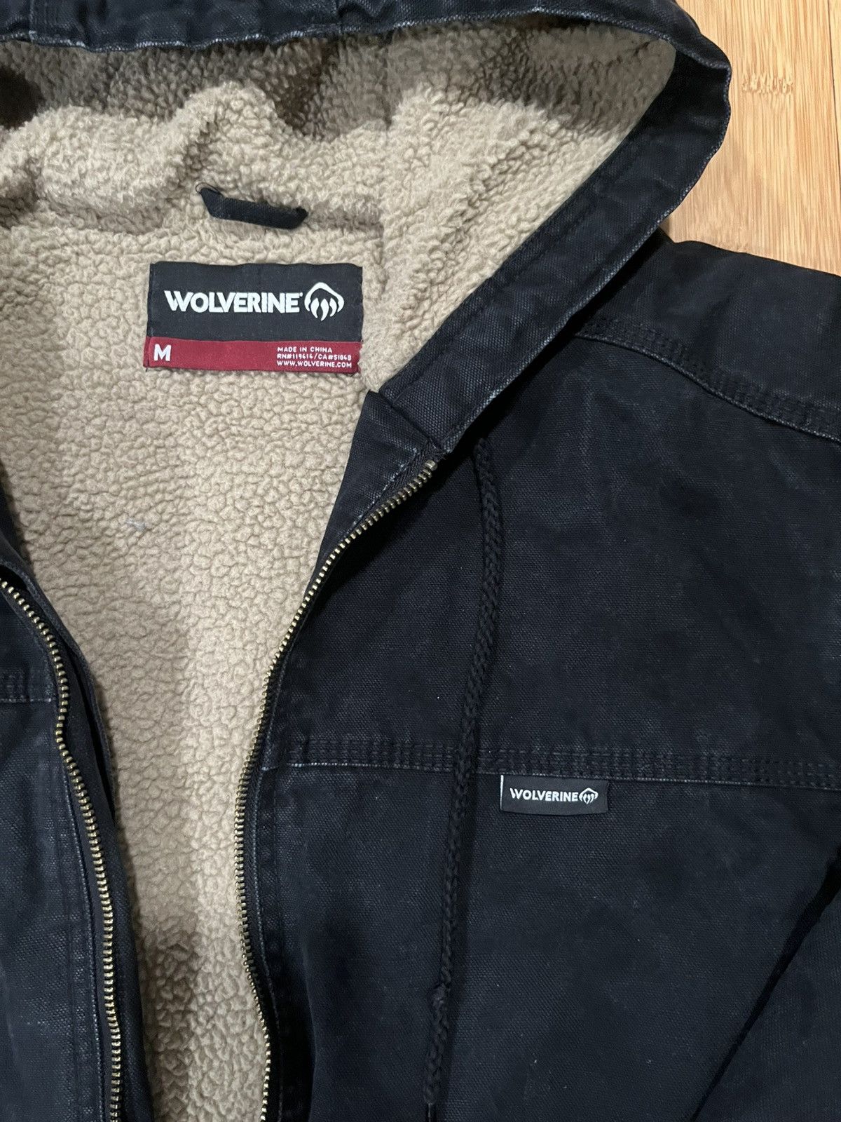 Vintage Wolverine Sherpa Jacket Size US M / EU 48-50 / 2 - 2 Thumbnail