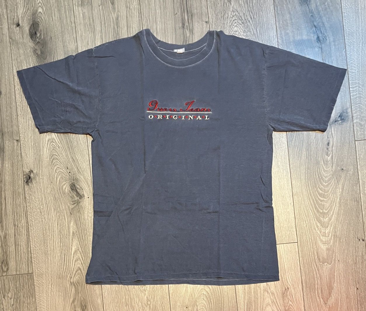 Guess × Vintage GUESS JEANS Vintage Tee Size US XL / EU 56 / 4 - 1 Thumbnail