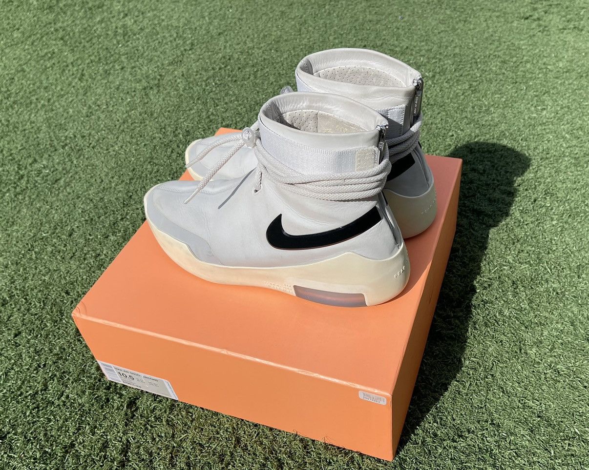 nike x air fear of god shoot around light bone