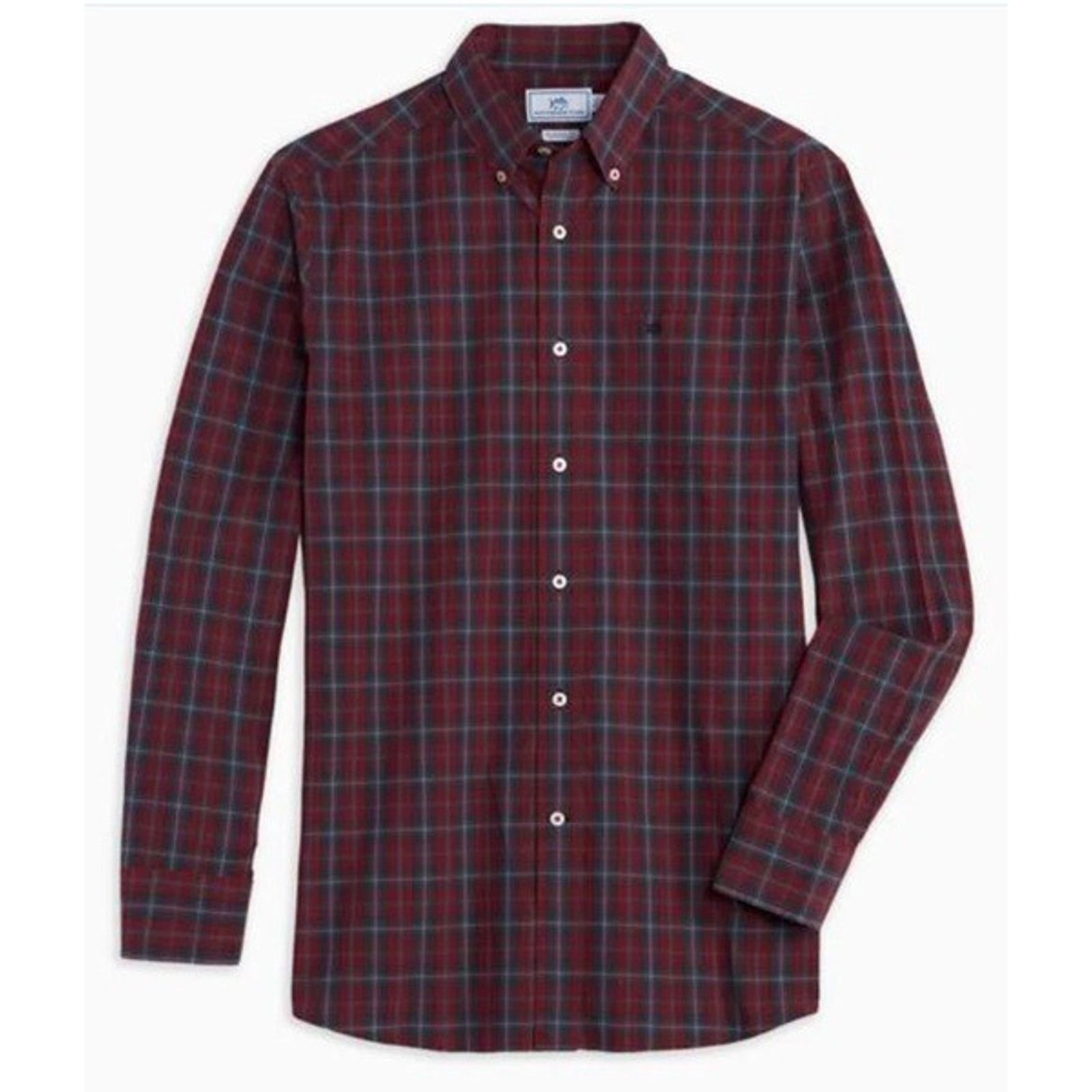 Southern Tide NWT Southern Tide Skipjack Heather Plaid Button-Down Size S Size US S / EU 44-46 / 1 - 7 Thumbnail