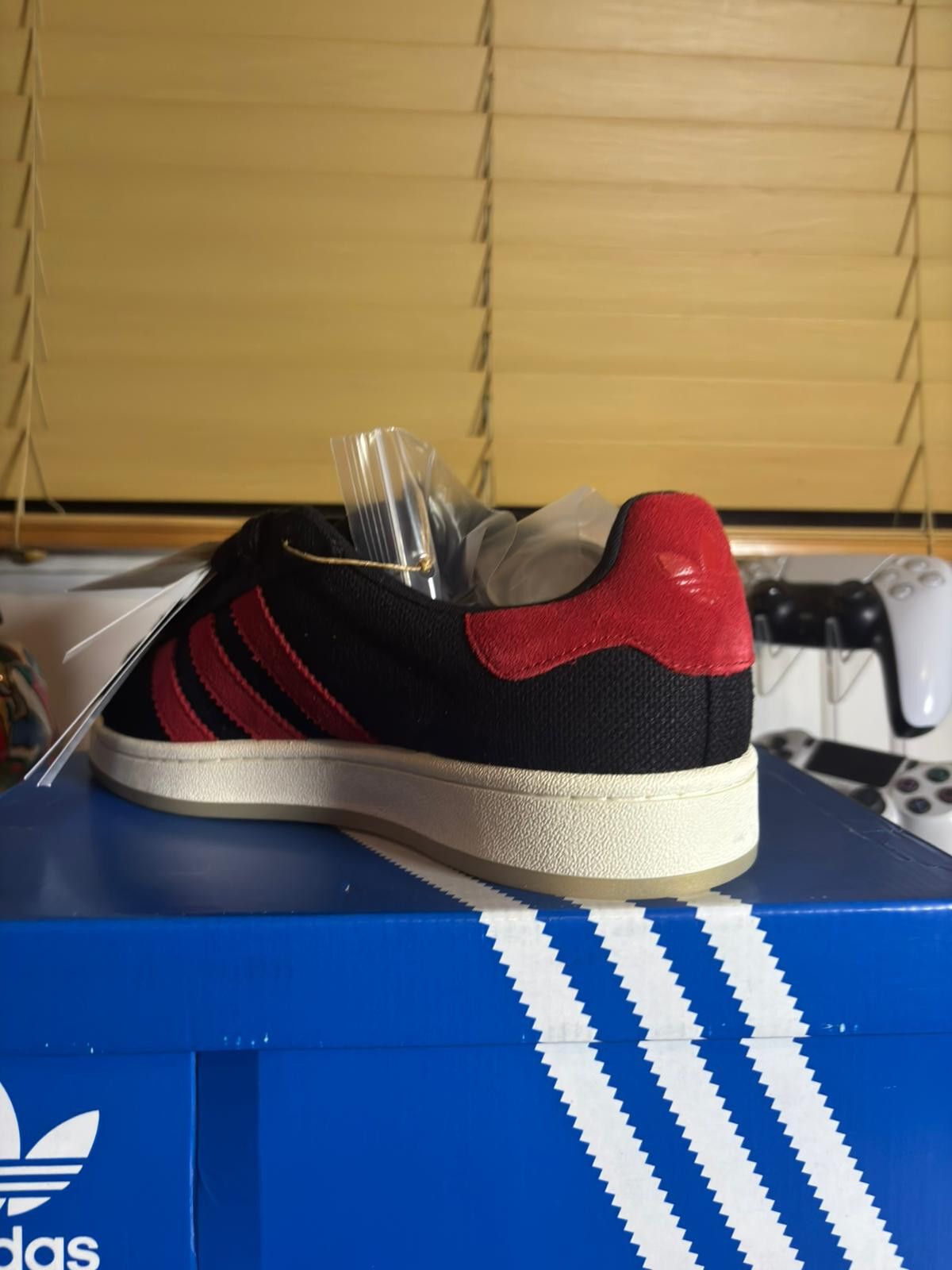 Adidas adidas Campus 00s TKO Core Black/Power Red Size US 10 / EU 43 - 4 Thumbnail