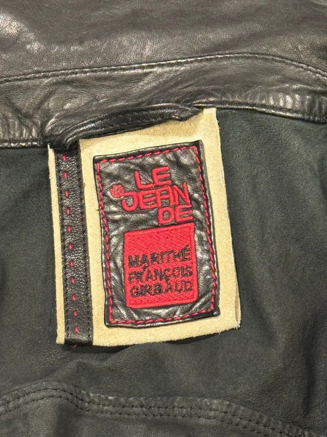Marithe + Francois Girbaud Marithé + François Girbaud Black Avant-Garde Patches Leather Jacket Size M / US 6-8 / IT 42-44 - 13 Thumbnail