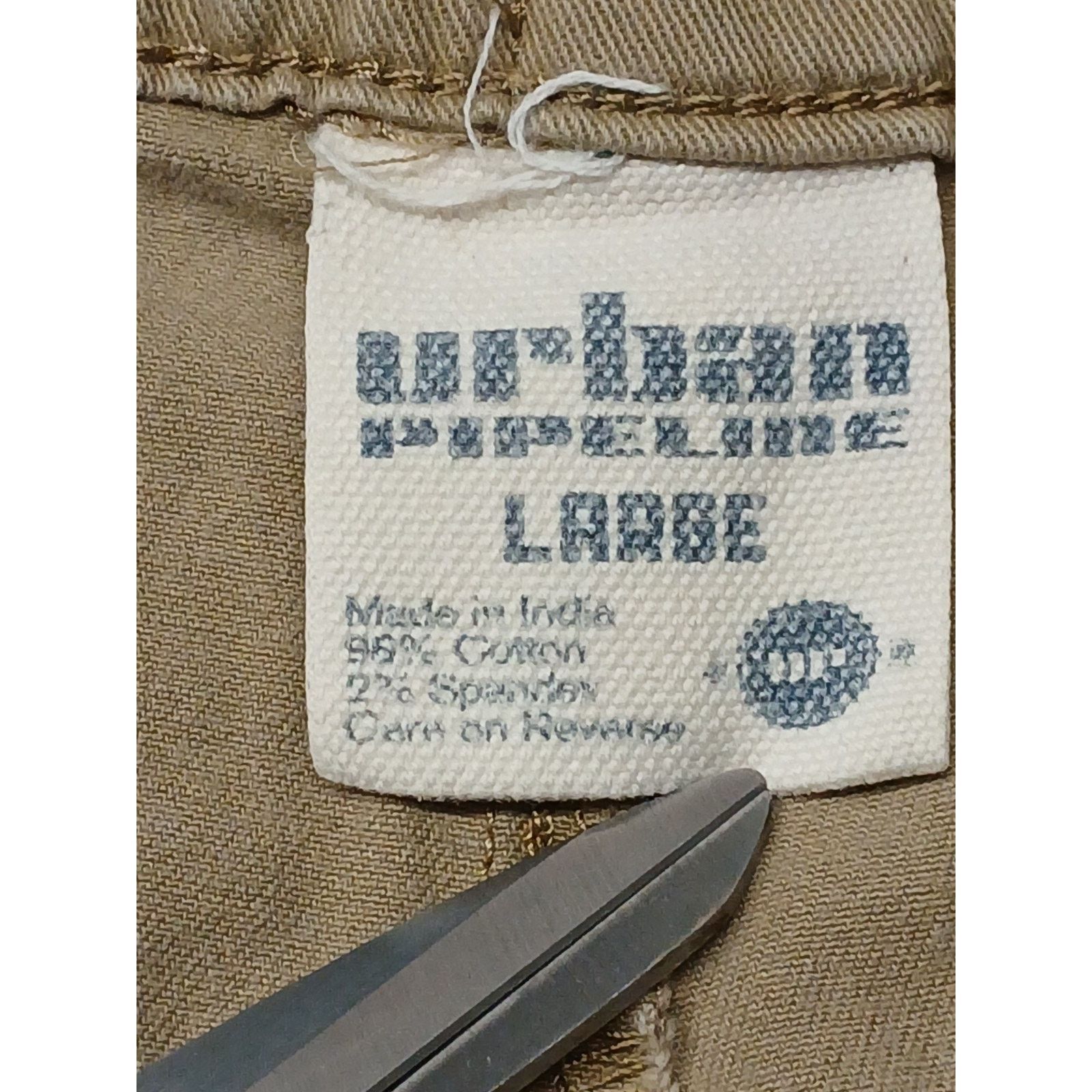 Urban Pipeline Urban Pipeline (Large) Beige Chino Khaki Stretch Ankle Pants Size US 32 / EU 48 - 7 Thumbnail
