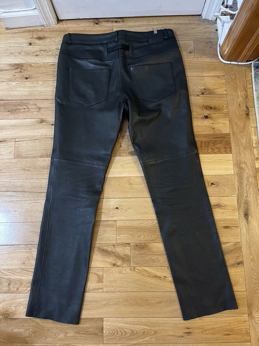 1017 ALYX 9SM 1017 ALYX 9SM Black Leather 6 Pocket Pants Size US 36 / EU 52 - 6 Thumbnail