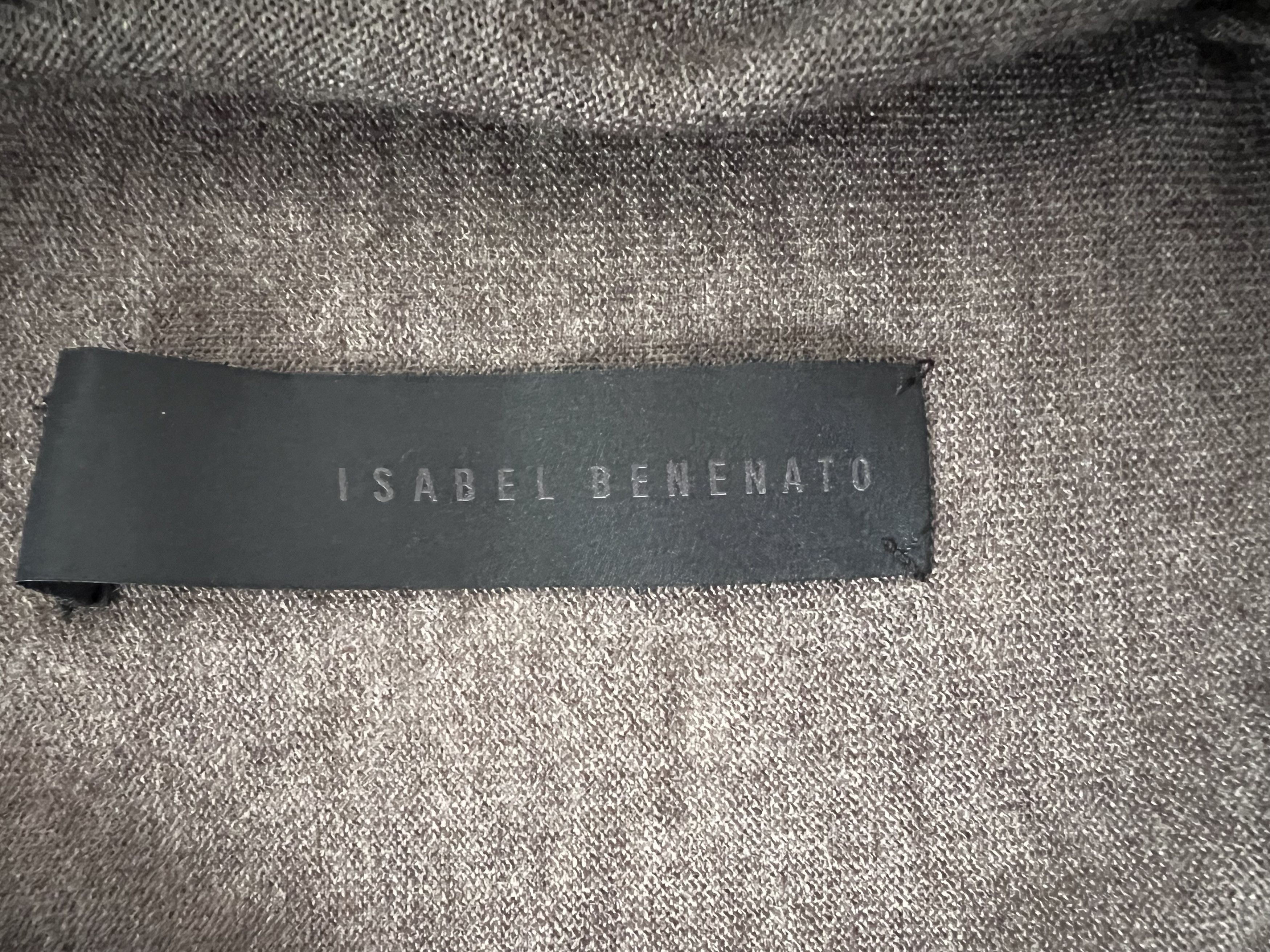 Isabel Benenato Double Breast Cardigan Gloves Size US L / EU 52-54 / 3 - 8 Thumbnail