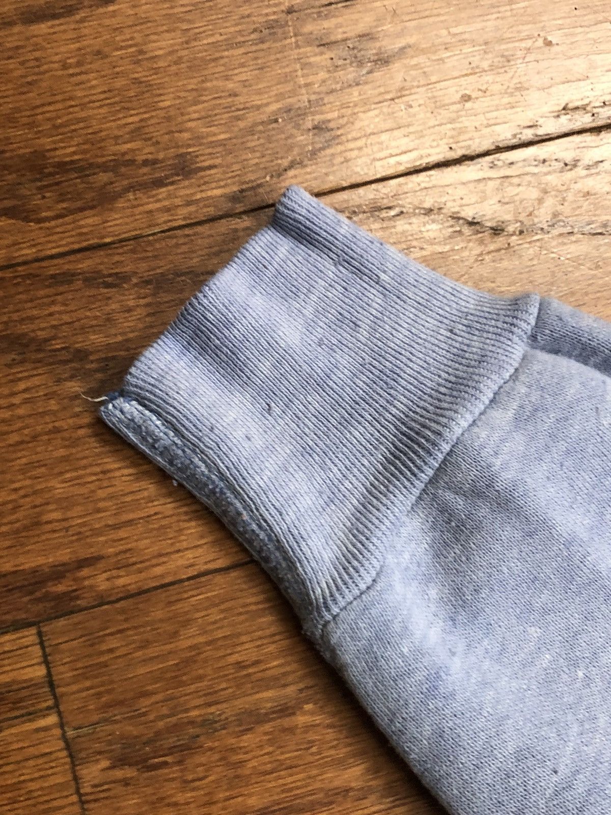 Vintage Vintage Crazy Sweatshirt Blue Carmel Seagull Waves 1970s Size US L / EU 52-54 / 3 - 4 Thumbnail