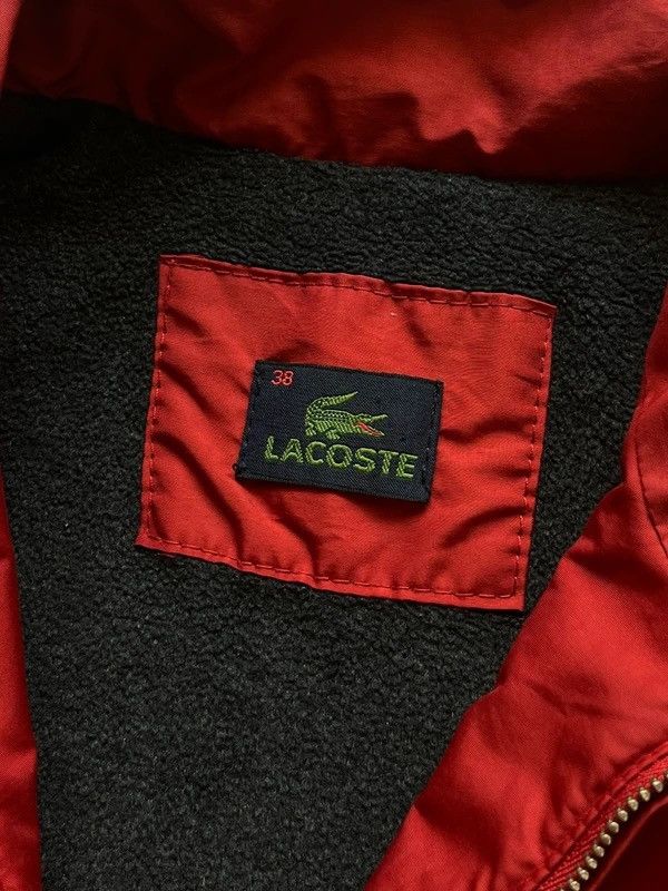 Lacoste Lacoste Fleece Jacket Sz 38 / M Red Size M / US 6-8 / IT 42-44 - 2 Thumbnail