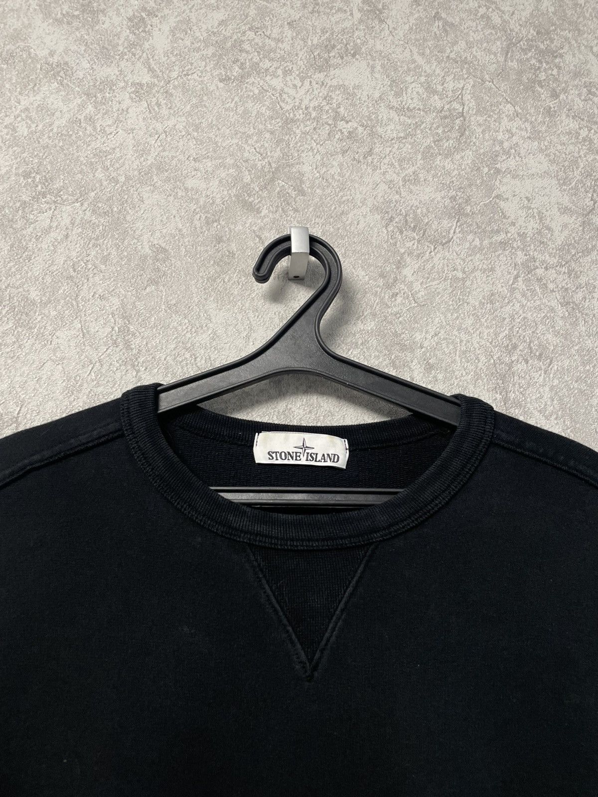 Stone Island Stone Island Black Sweatshirt Crewneck With Patch Size US M / EU 48-50 / 2 - 9 Thumbnail