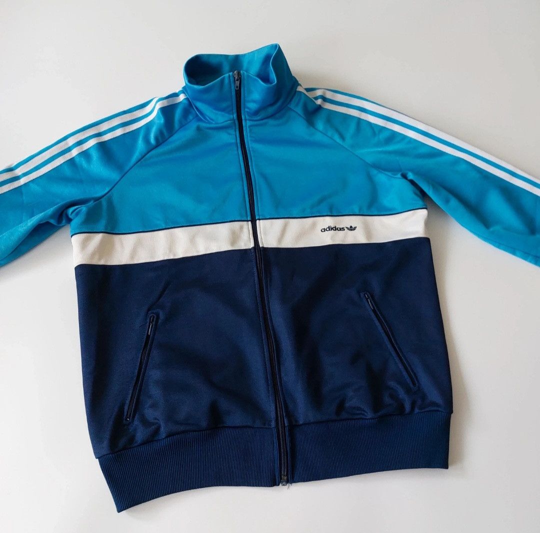 Adidas 1970/80s Adidas track jacket Made in West Germany Size US L / EU 52-54 / 3 - 2 Thumbnail