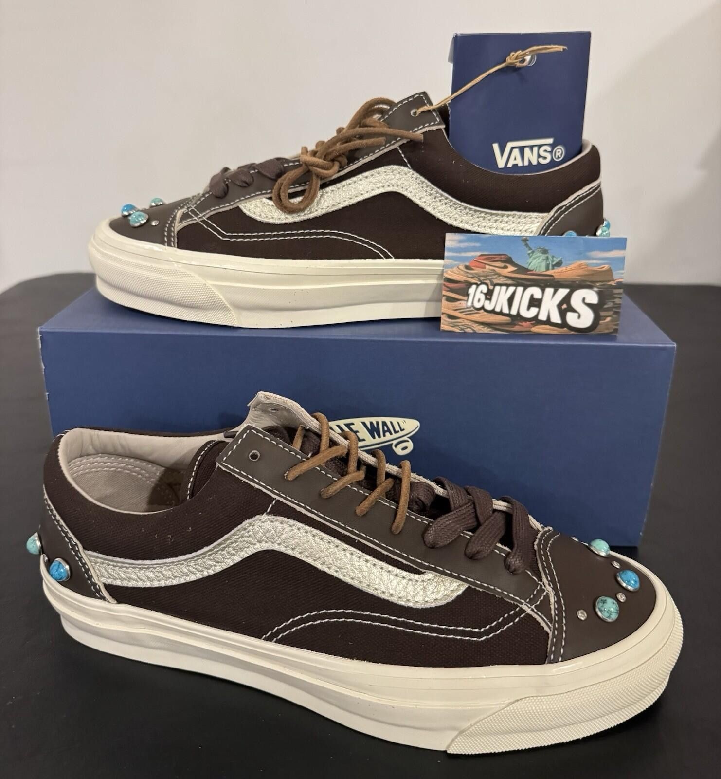 Vans Size 8 - Vans U LX Old Skool 36 Gemstone Mushroom Size US 8 / EU 41 - 1 Thumbnail