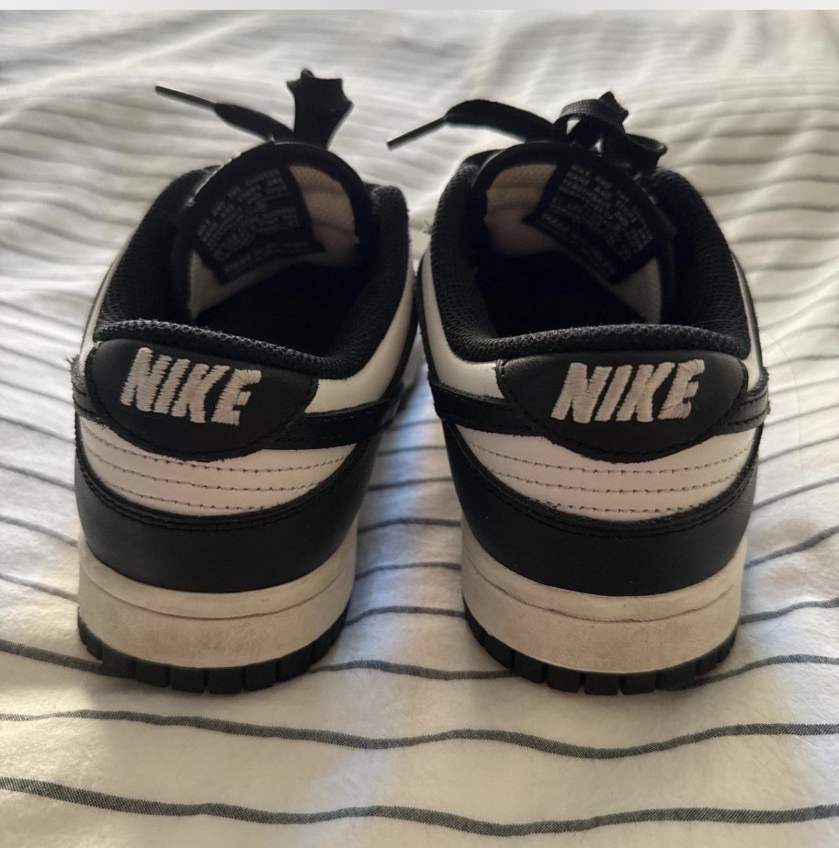 Nike Women's Nike Dunk Low | Black Panda Size US 6.5 / IT 36.5 - 3 Thumbnail