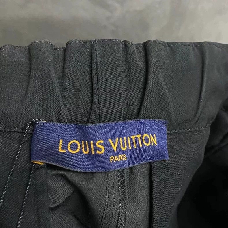 Louis Vuitton Louis Vuitton Black Pocket Lace-Up Overalls pants 2502-Nex Size US 38 / EU 54 - 3 Thumbnail