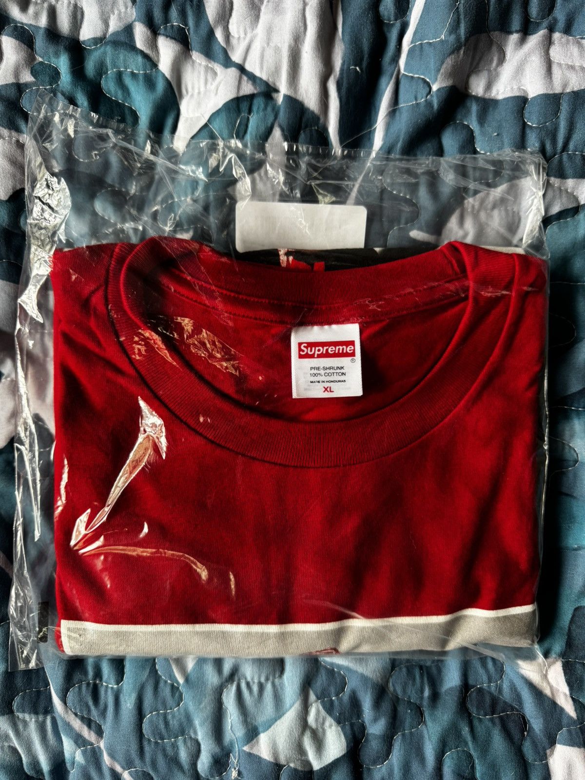 Supreme Supreme Playboi Carti Tee Red Size US XL / EU 56 / 4 - 2 Thumbnail
