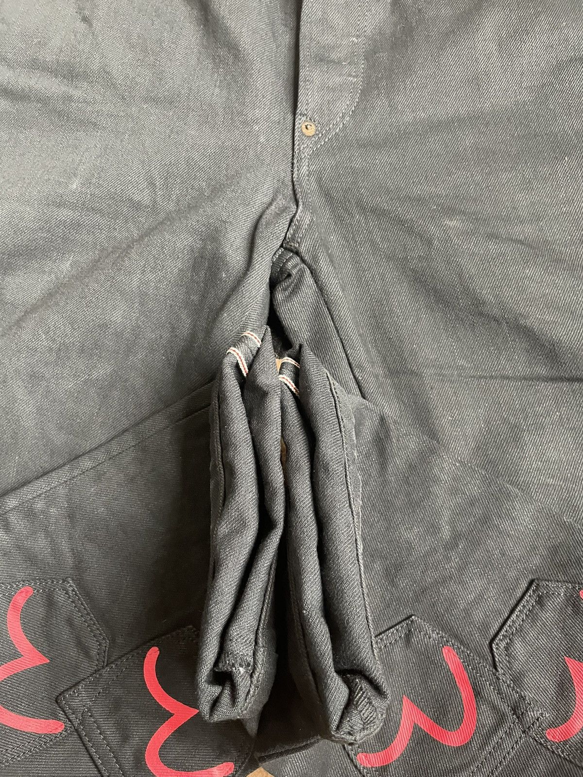 Evisu Evisu multi-pocket daicock black denim jeans,size:32x34 Size US 32 / EU 48 - 6 Thumbnail