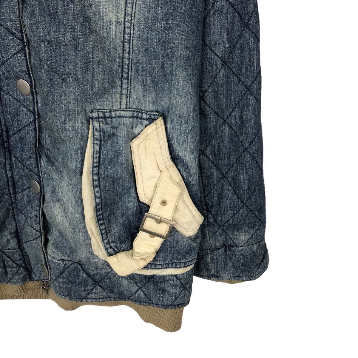 Blue Blue Japan 🔥VINTAGE DENIM JACKET EMOTION BLUE BLUE JAPAN DESIGN Size US M / EU 48-50 / 2 - 4 Thumbnail