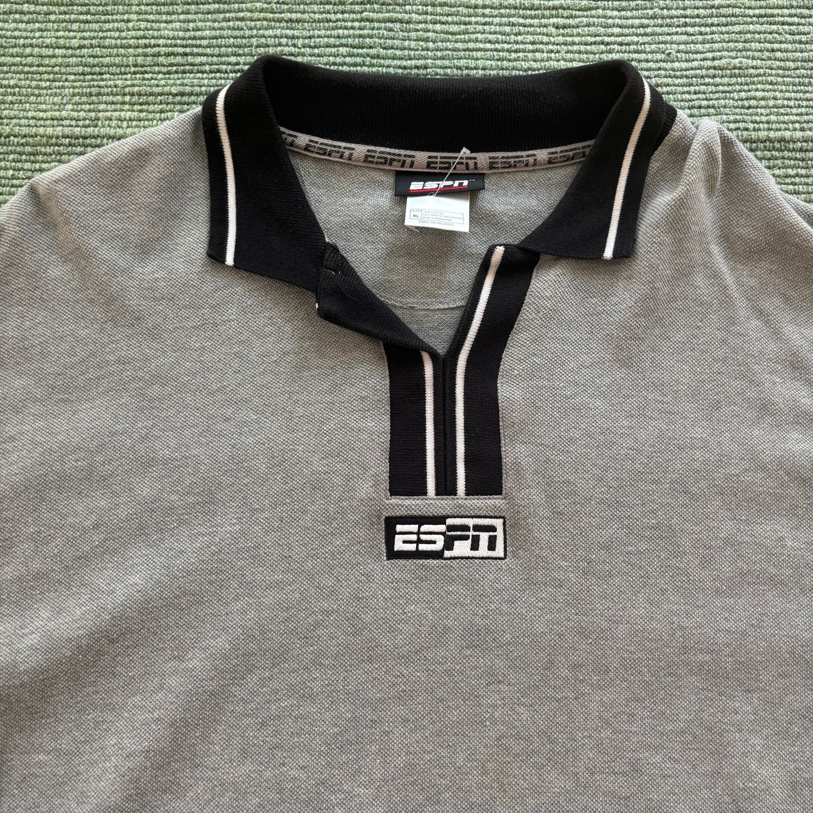 Vintage Vintage Y2K Baggy Oversize ESPN Polo Shirt XL/XXL Size US XL / EU 56 / 4 - 2 Thumbnail