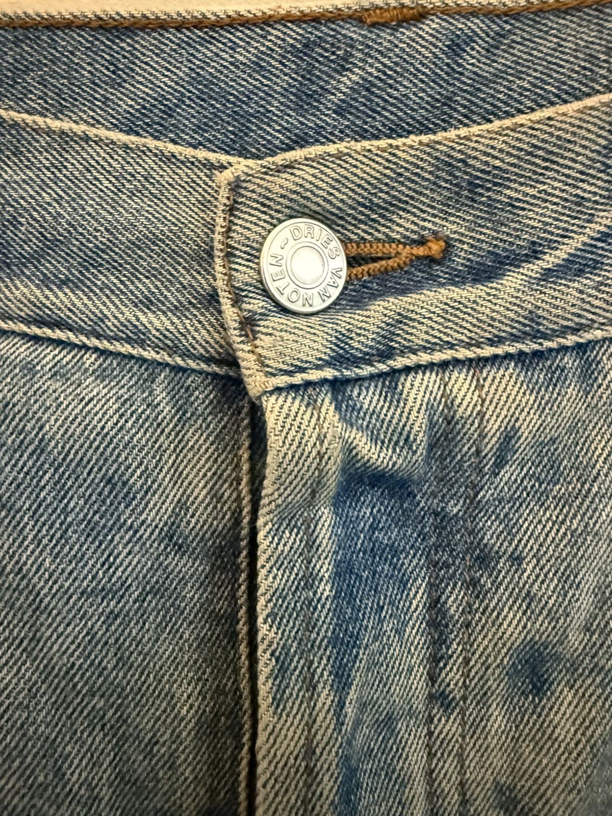 Dries Van Noten Dries Van Noten Wide Leg Jeans Size US 34 / EU 50 - 3 Thumbnail