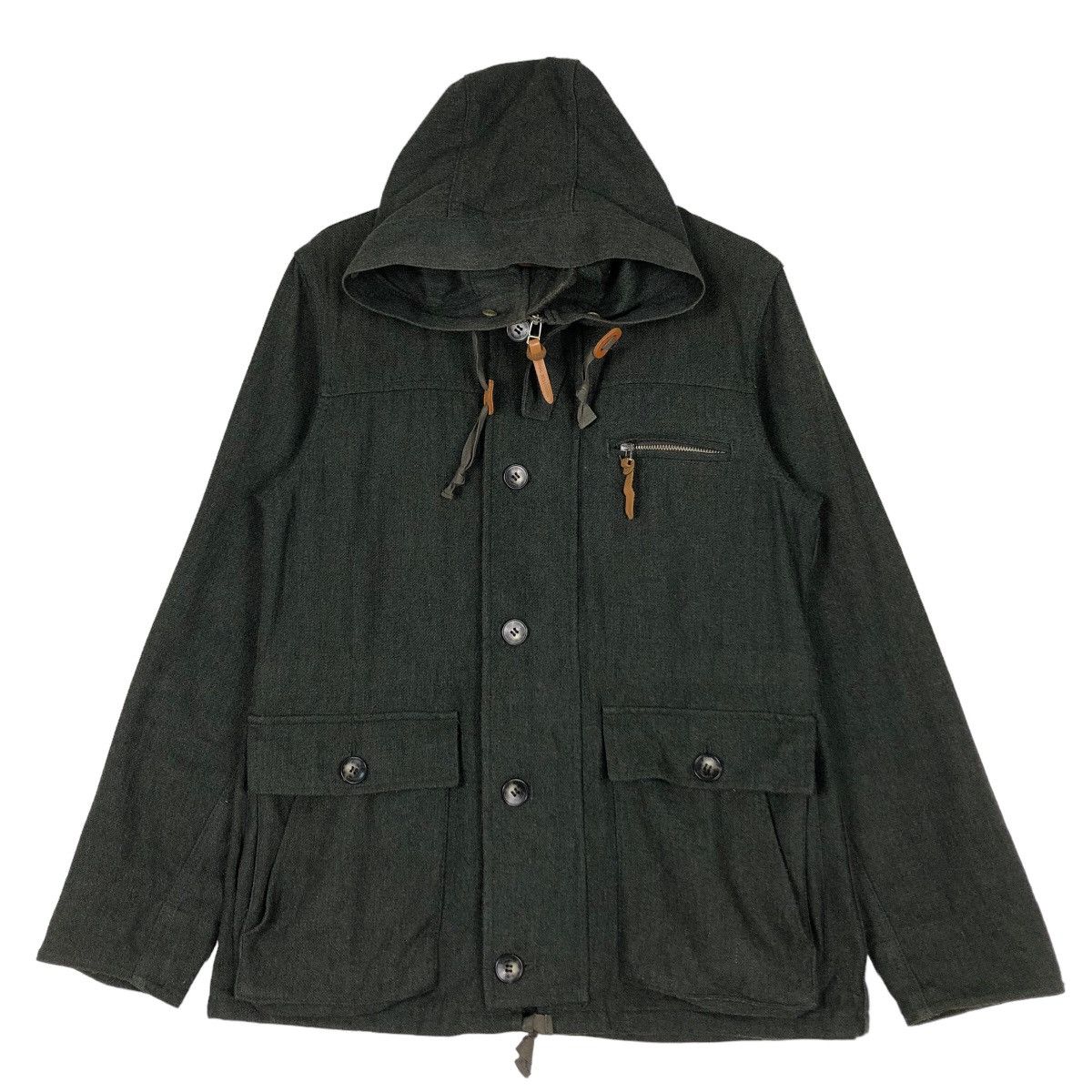 Japanese Brand 🔥Vtg Military Cargo Jacket Journal Standard Issey Miyake Size US M / EU 48-50 / 2 - 1 Thumbnail