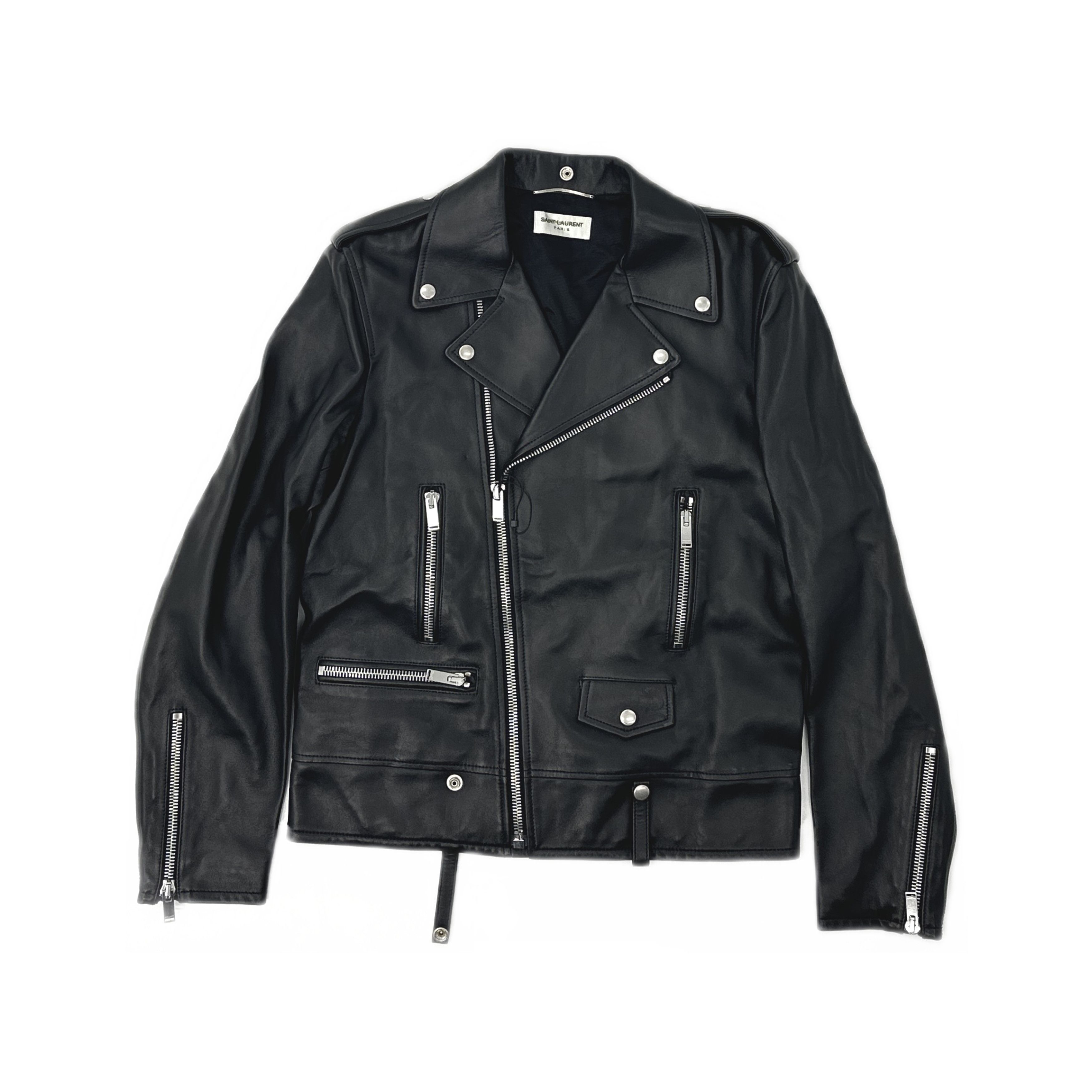 Saint Laurent Paris Rare Saint Laurent Studded Leather Jacket L17