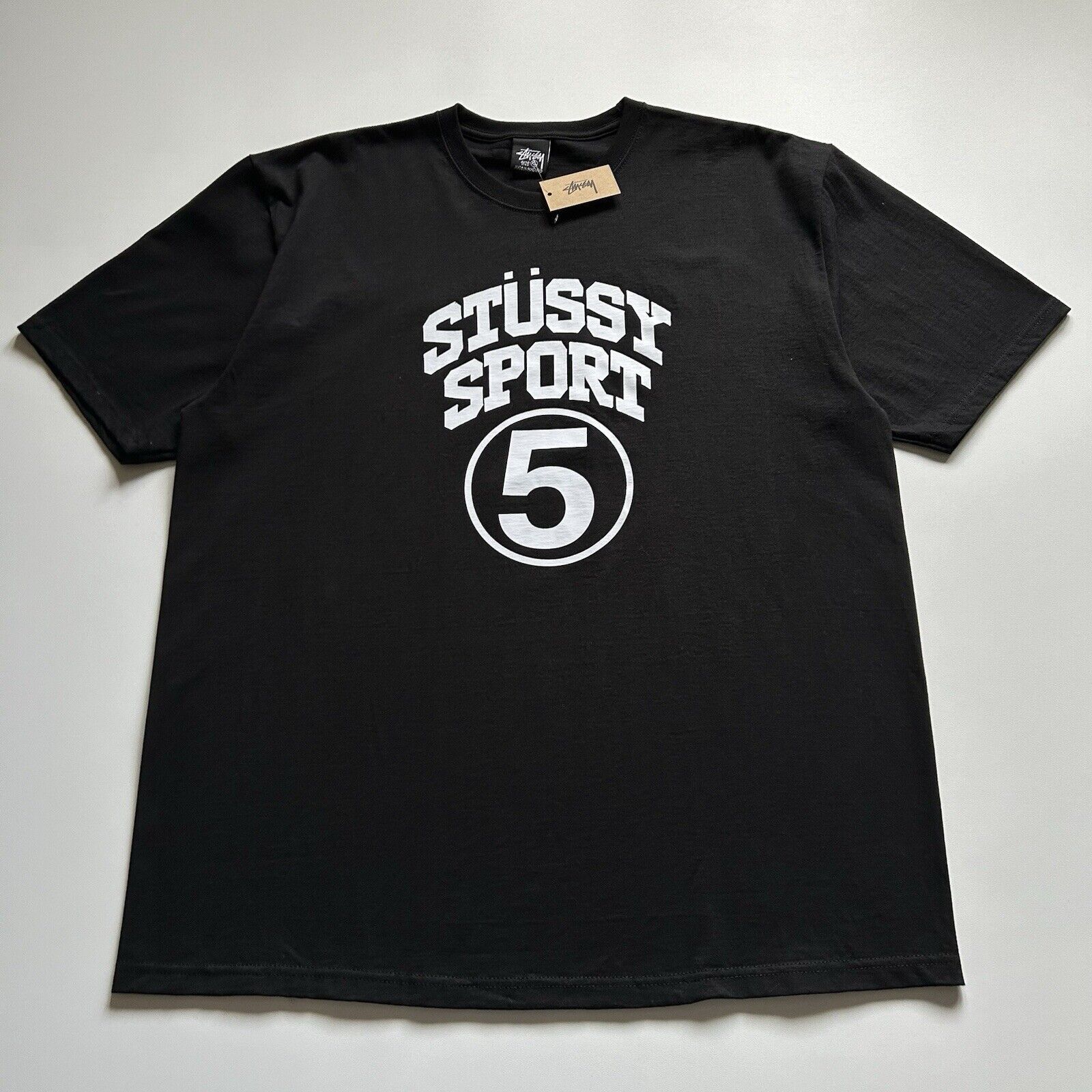 STUSSY Sport Script T-Shirt Blac Tシャツ Stussy Sport Script Tee | Urban Outfitters