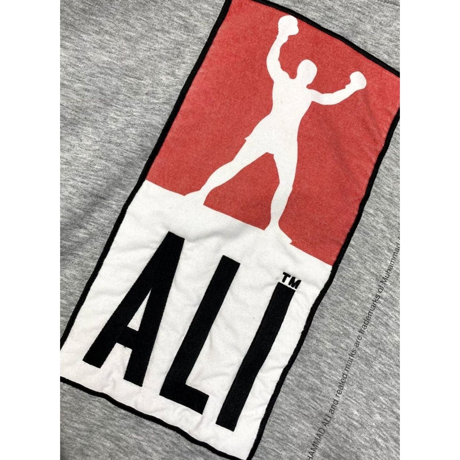 Dolce & Gabbana VINTAGE Dolce&Gabbana Muhammed Ali Big Logo 90s Hoodie Men L Gray Shirt Hoodie 90s Mens Size US L / EU 52-54 / 3 - 3 Thumbnail