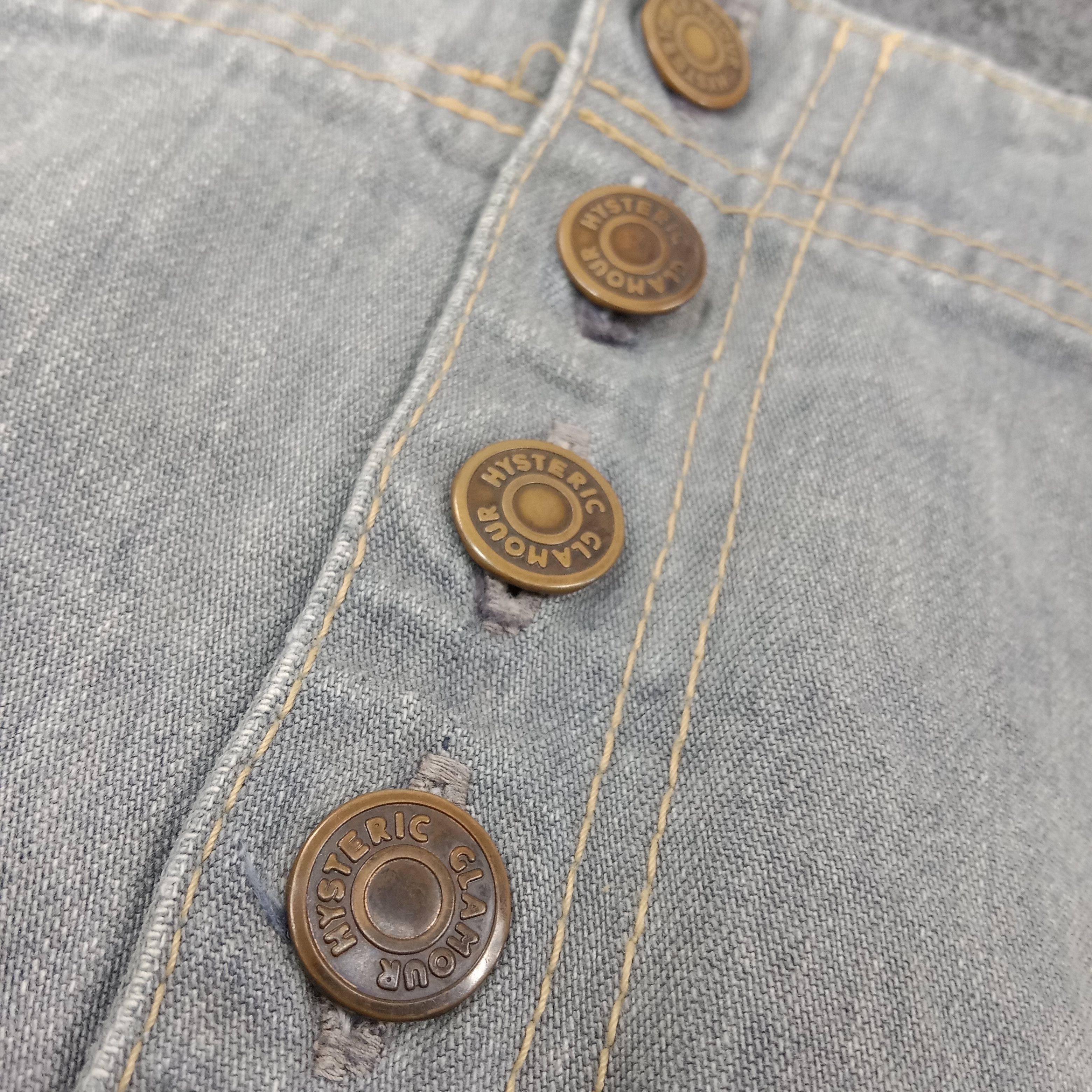 Hysteric Glamour Hysteric Glamour Japanese Brand Denim Skirts c235n1 Size 28" / US 6 / IT 42 - 3 Thumbnail