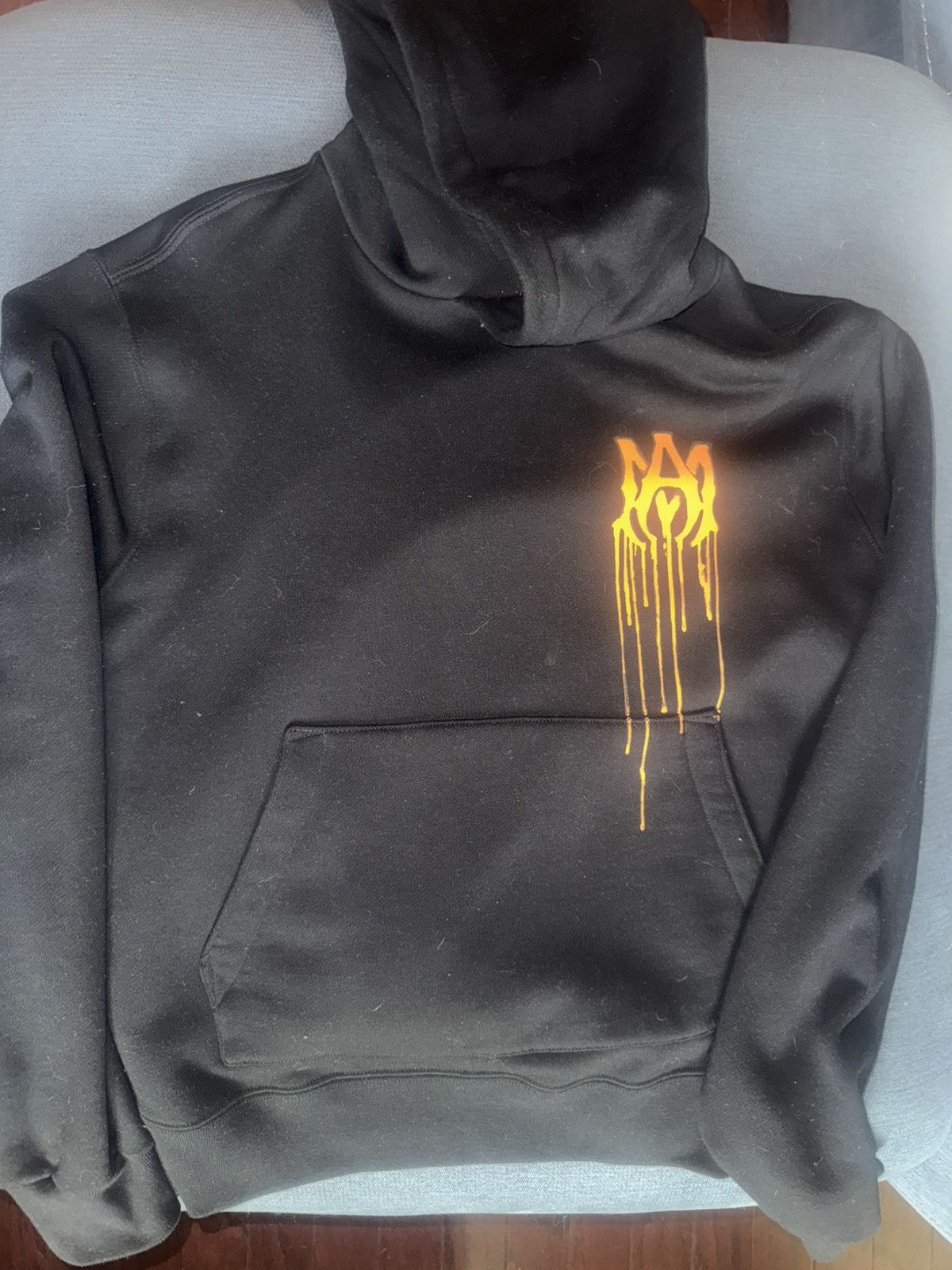 AMIRI Black Hoodie drip hoodie