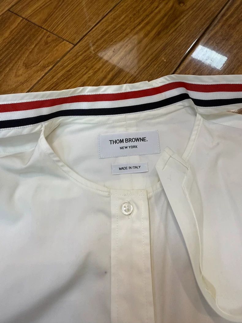 Thom Browne Thom Browne White shirt Size S / US 4 / IT 40 - 6 Thumbnail