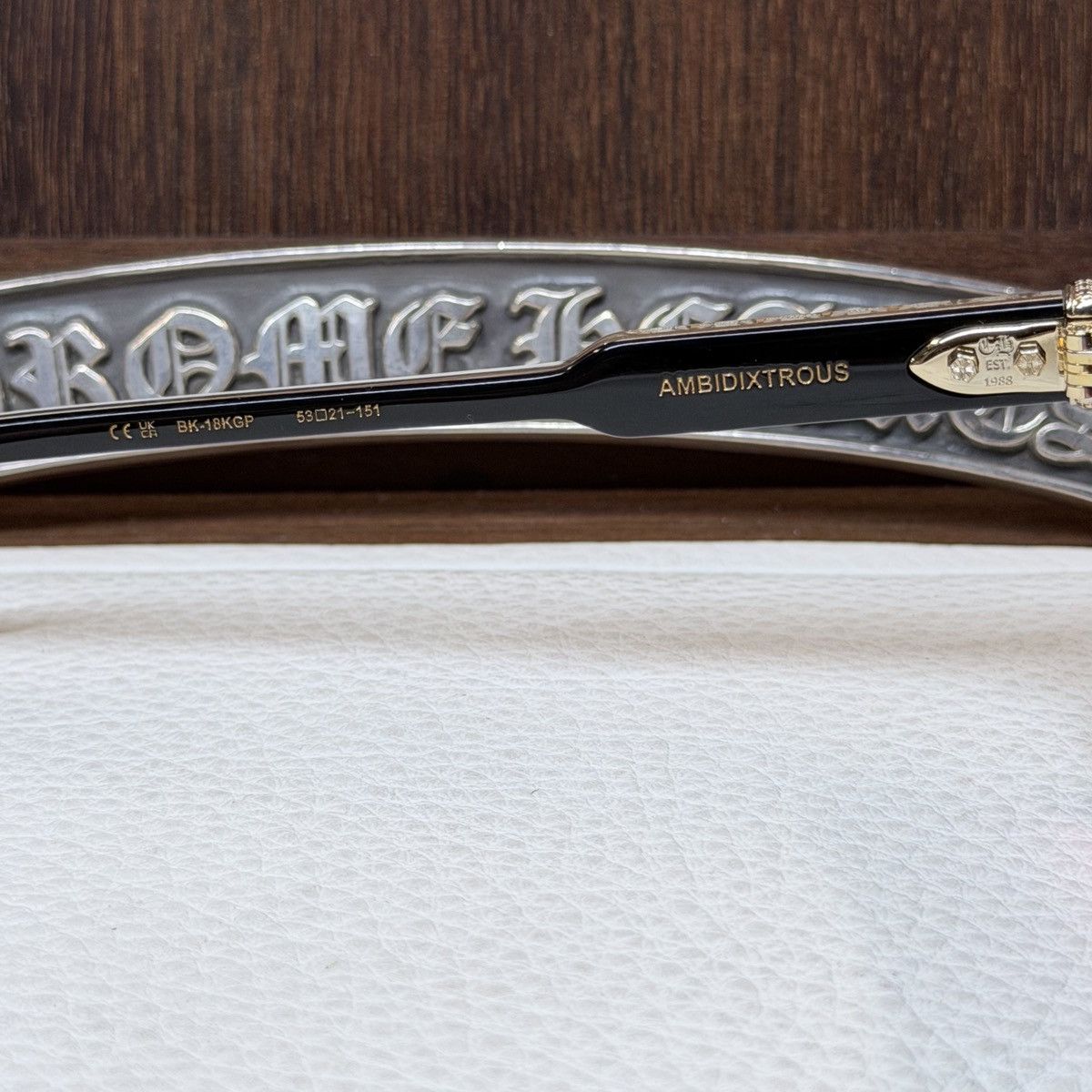 Chrome Hearts Chrome Hearts Ambidixtrous 1/1 Sunglasses Size ONE SIZE - 6 Thumbnail