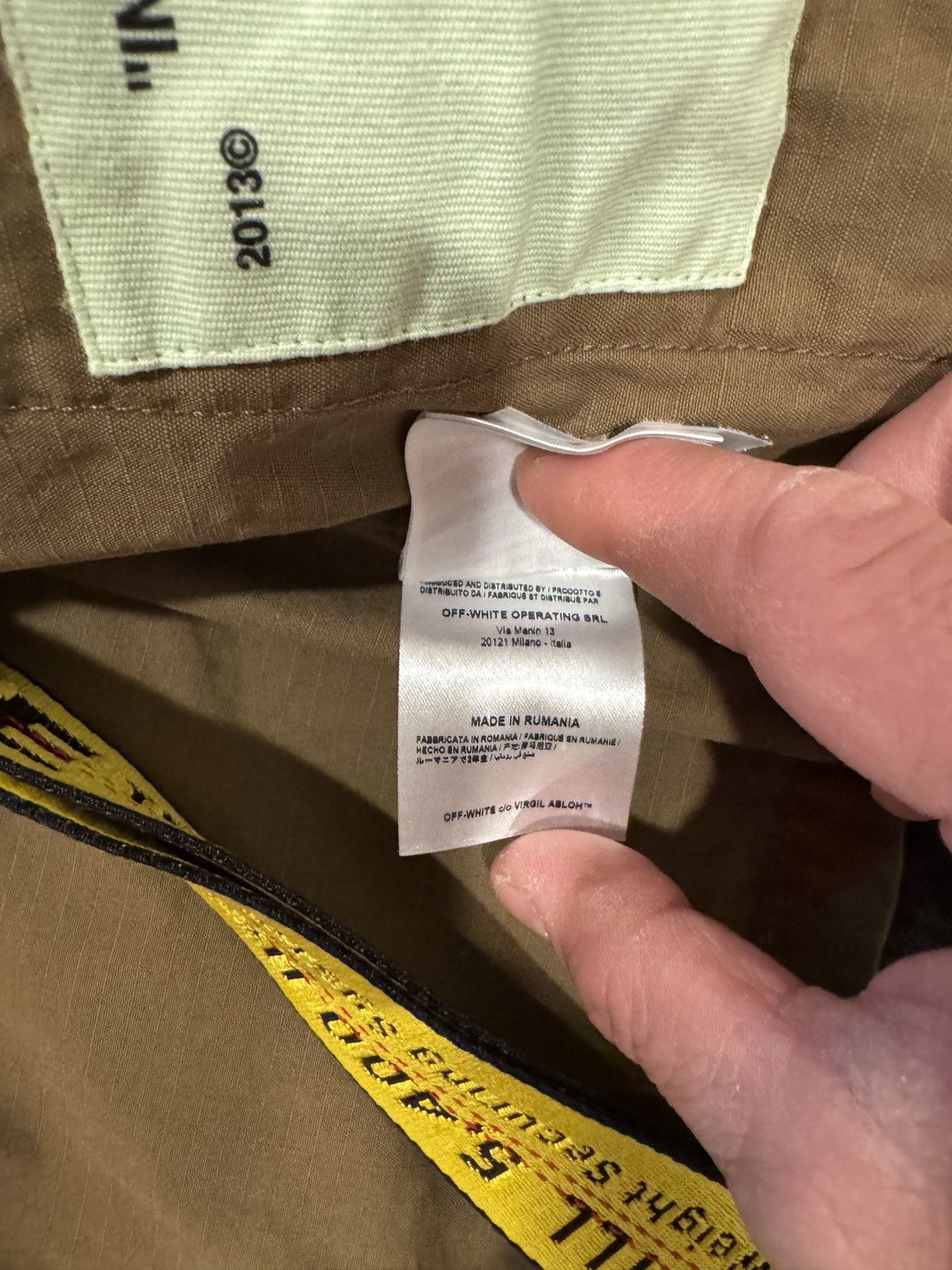 Off-White Off White camo jacket size S Size US S / EU 44-46 / 1 - 12 Thumbnail