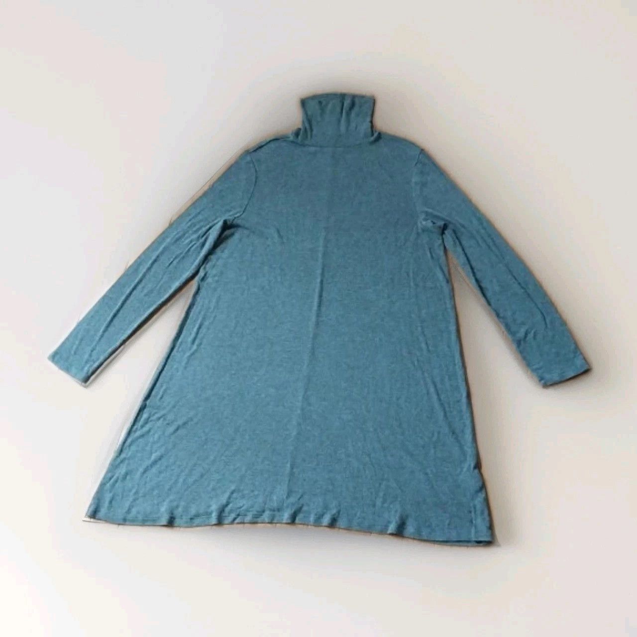 Gap Gap Womens XL Gray Ribbed Turtleneck Tunic Dress Soft Cozy Size XL / US 12-14 / IT 48-50 - 5 Thumbnail
