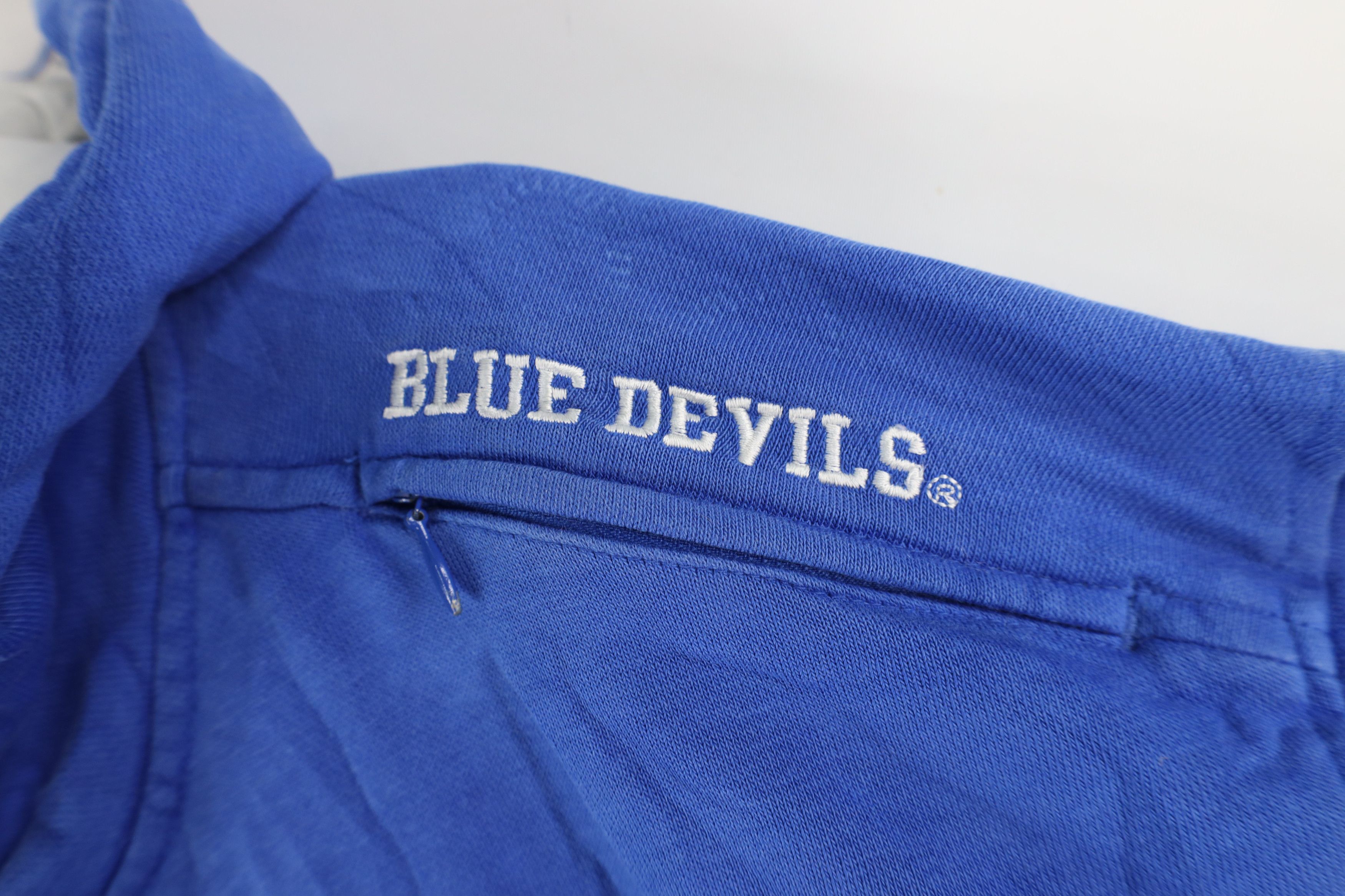 Nike Vintage Nike Mini Swoosh Duke University Lacrosse Hoodie Size US M / EU 48-50 / 2 - 5 Thumbnail