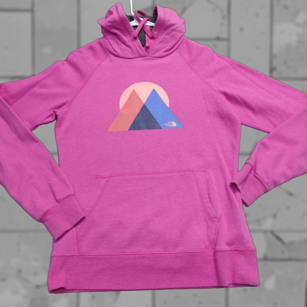 The North Face The North Face Women's Hoodie Medium Pink Kangaroo Pouch Sweatshirt Size M / US 6-8 / IT 42-44 - 1 Thumbnail